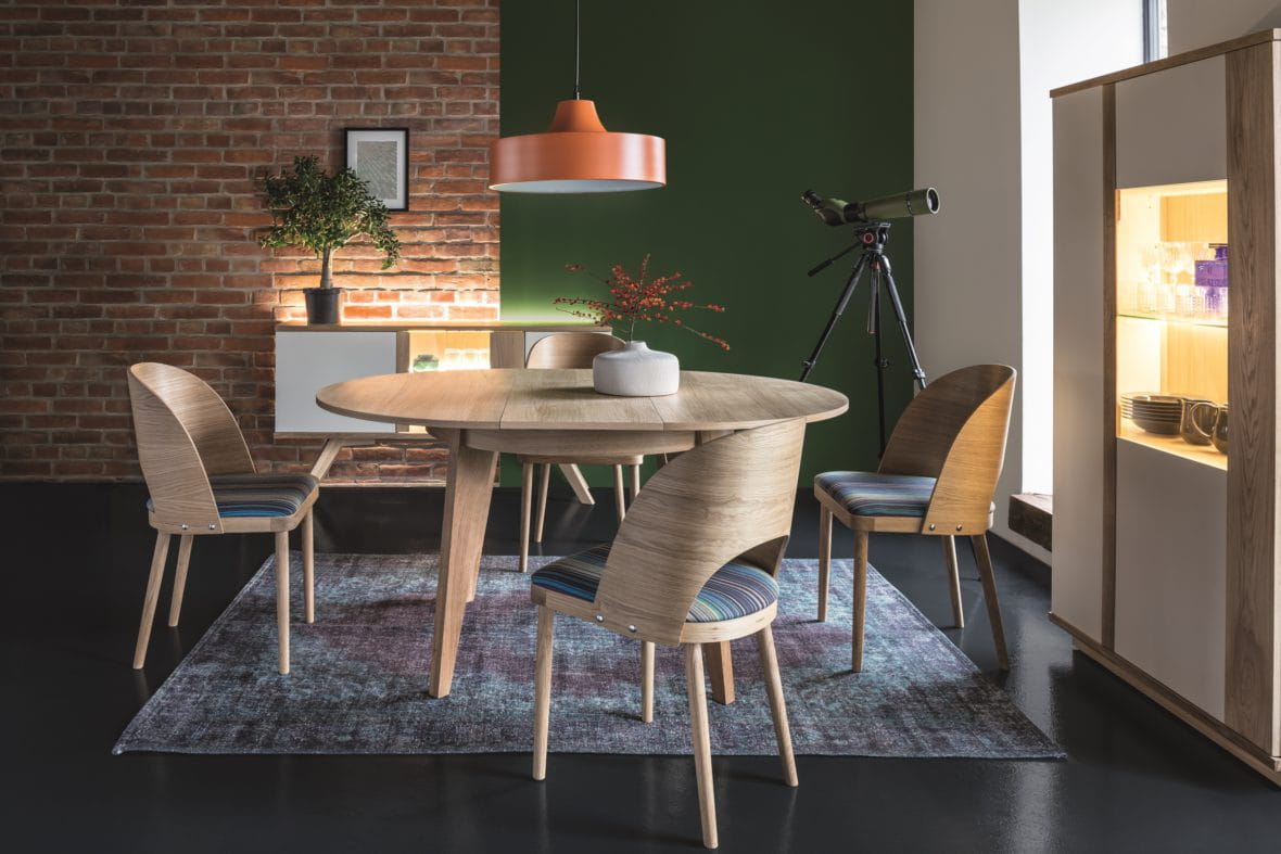 Senaby oak sea snares folding table