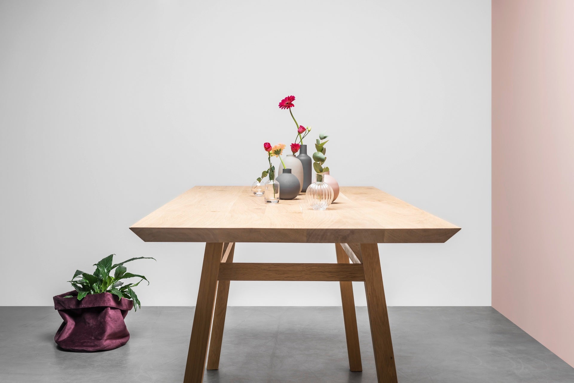 GEORGE Table Oak Wood