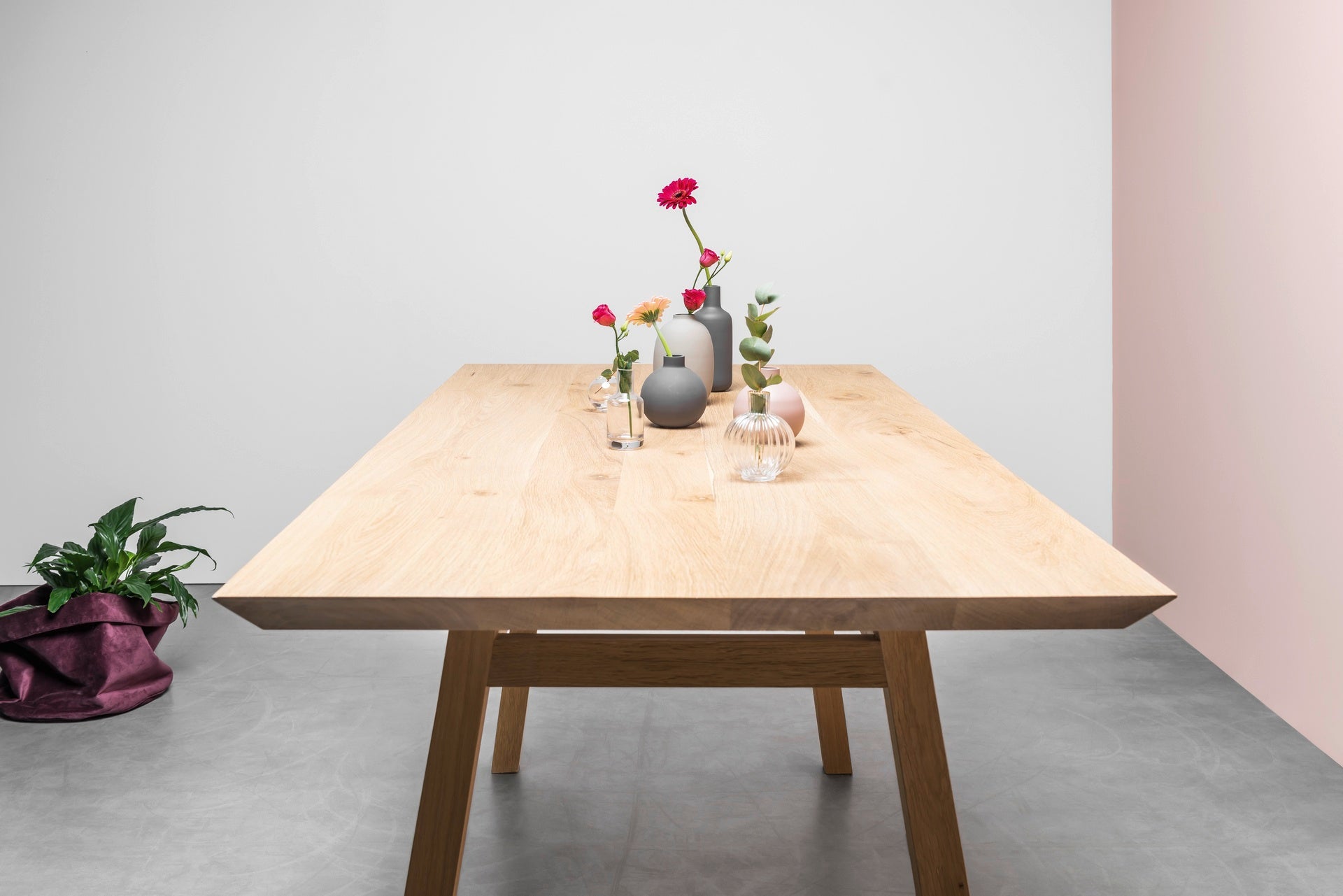 GEORGE Table Oak Wood