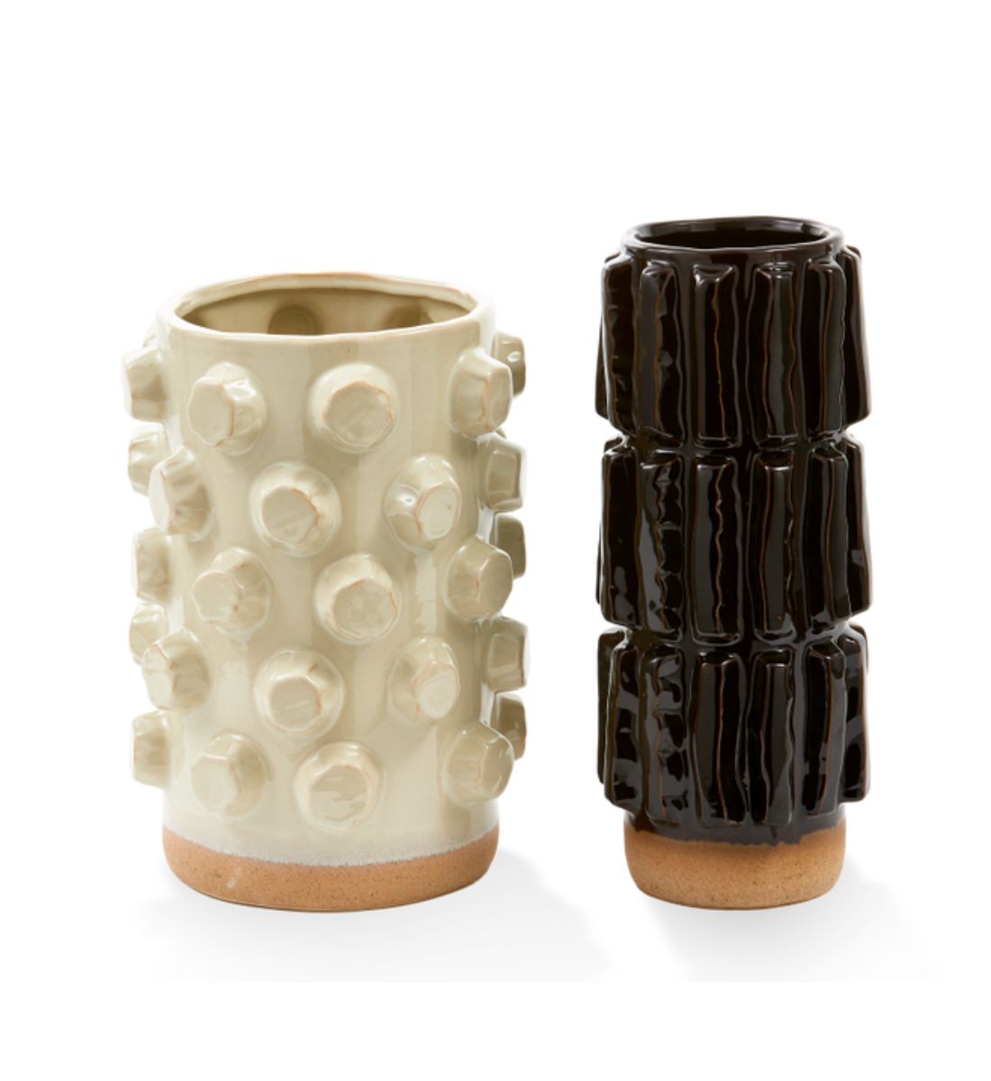 STRUCTURE Vase beige