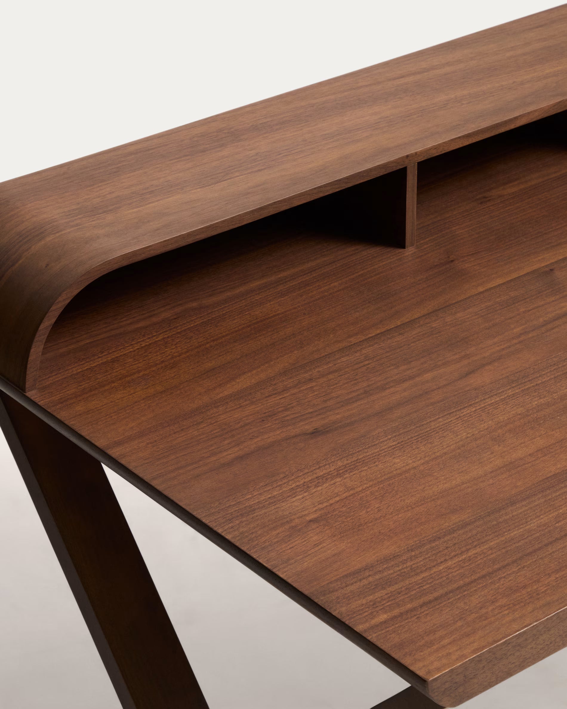 DILARE Desk in Walnut Finish