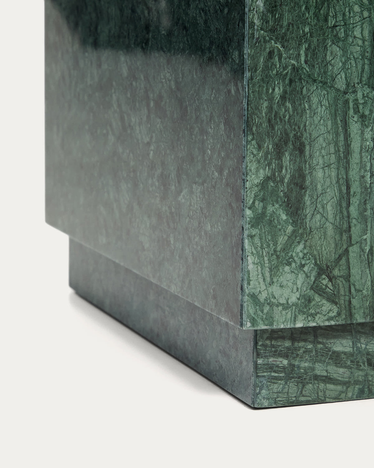Stolik boczny SOREIN zielony marmur – ujęcie 7