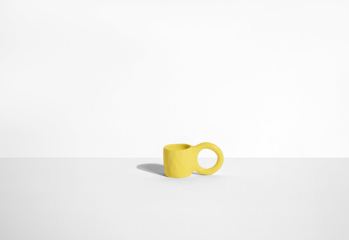 DONUT yellow espresso cup set