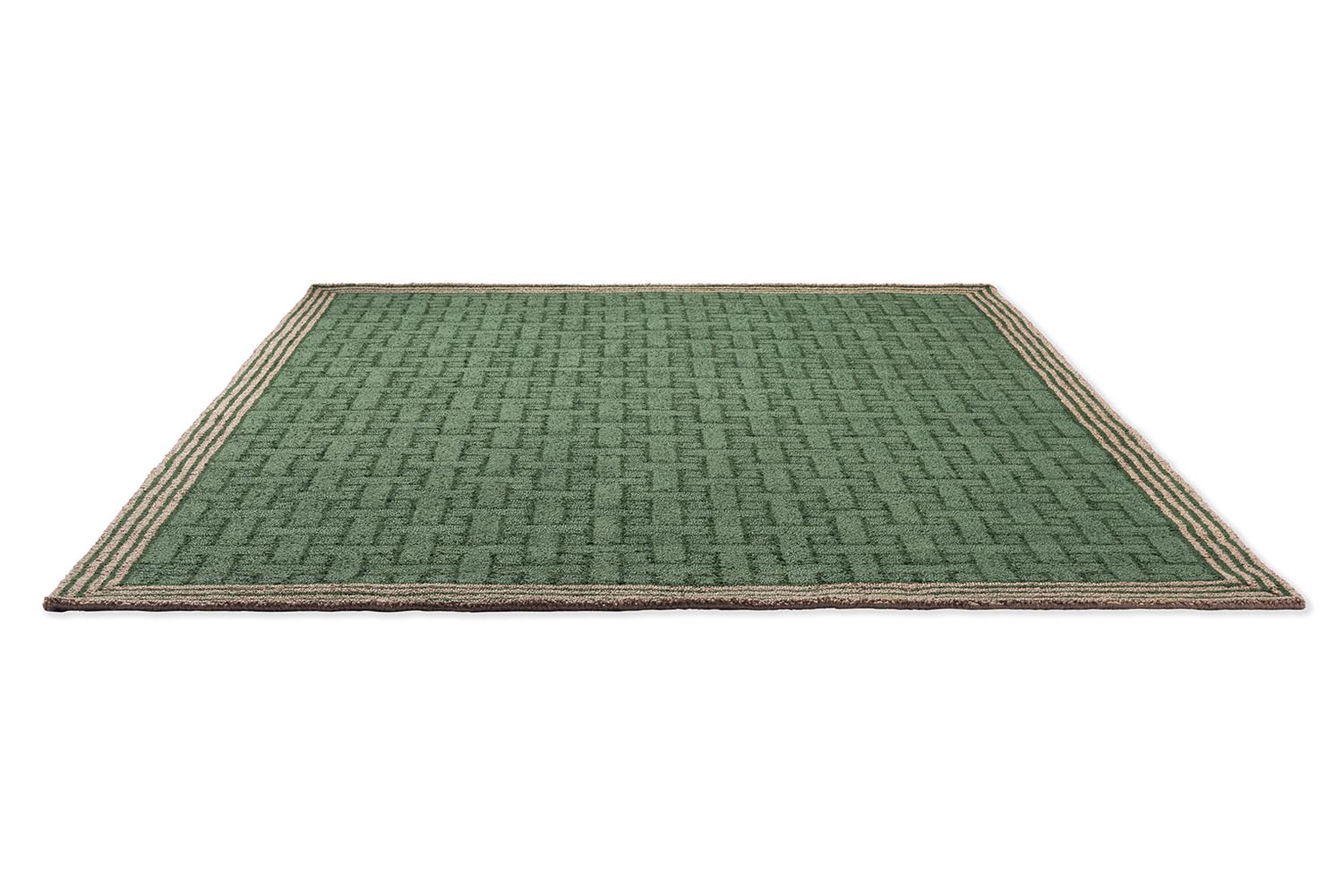T-monogram external rug Jade green