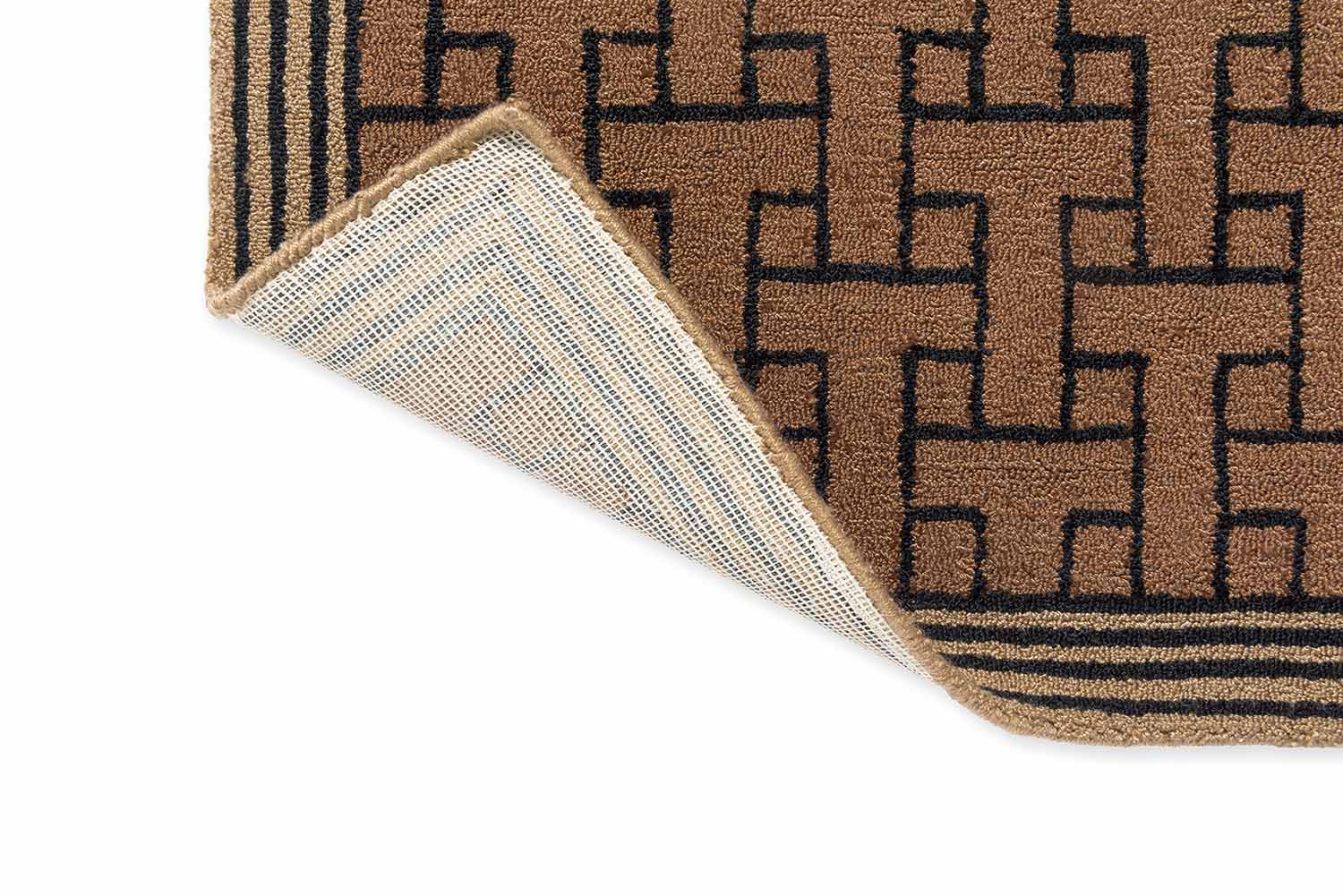 T-monogram external rug brown