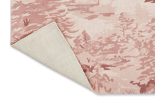LANDSCAPE TOILE rug light pink