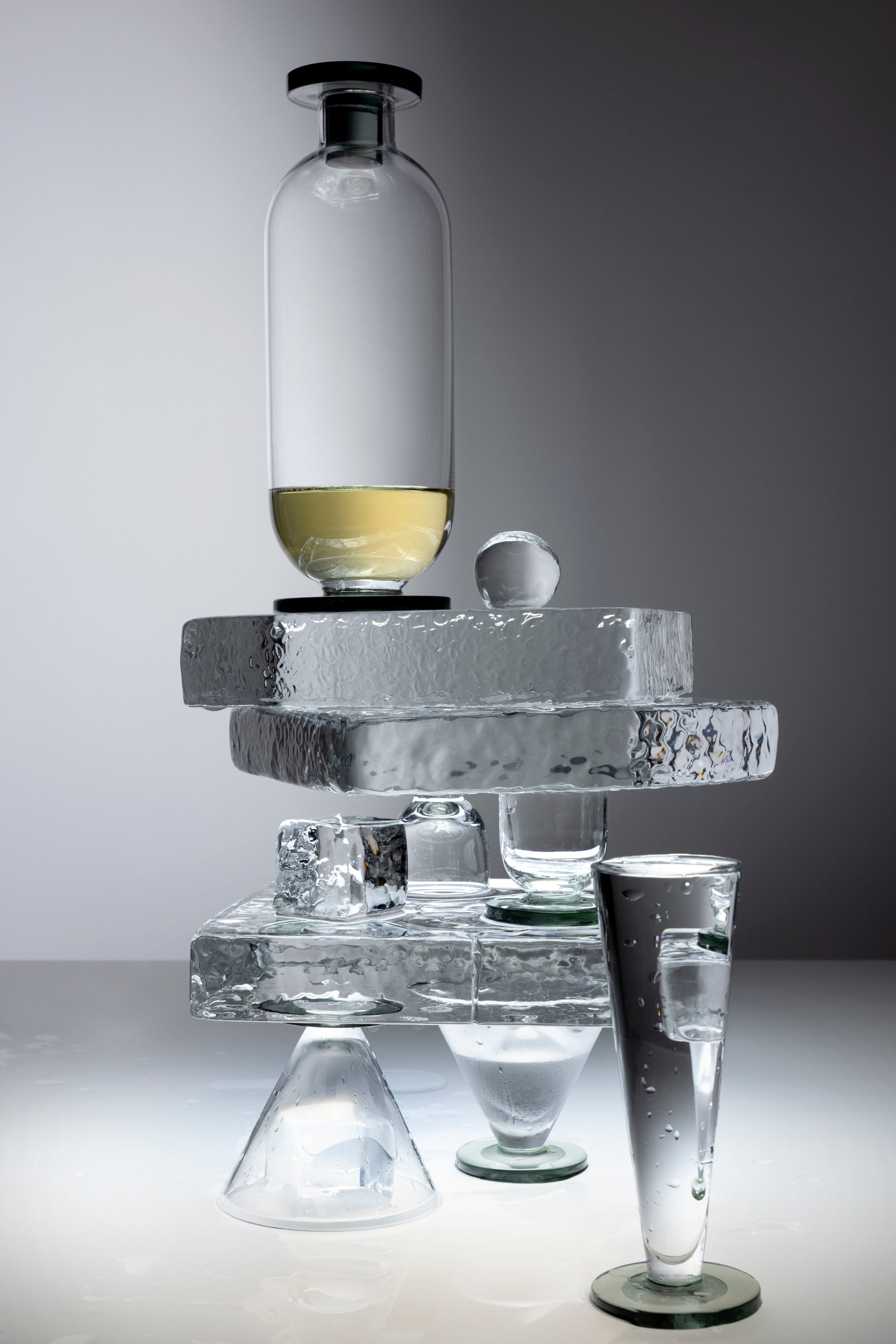 Puck Glass Carafe