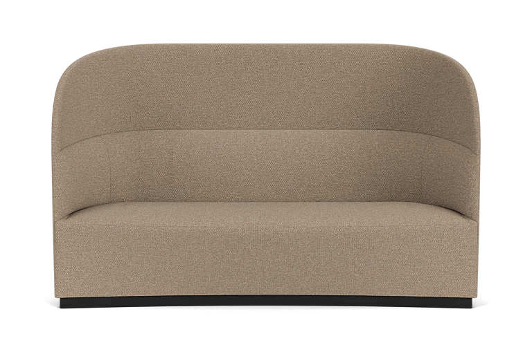Sofa z wysokim oparciem TEAROOM brązowy