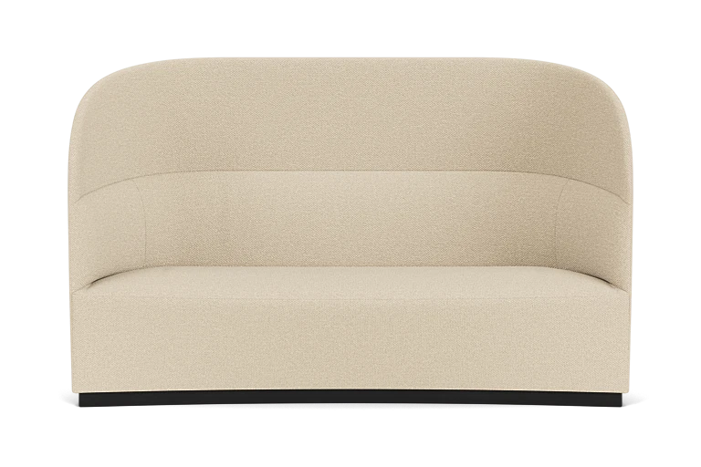 Sofa z wysokim oparciem TEAROOM jasnobeżowy