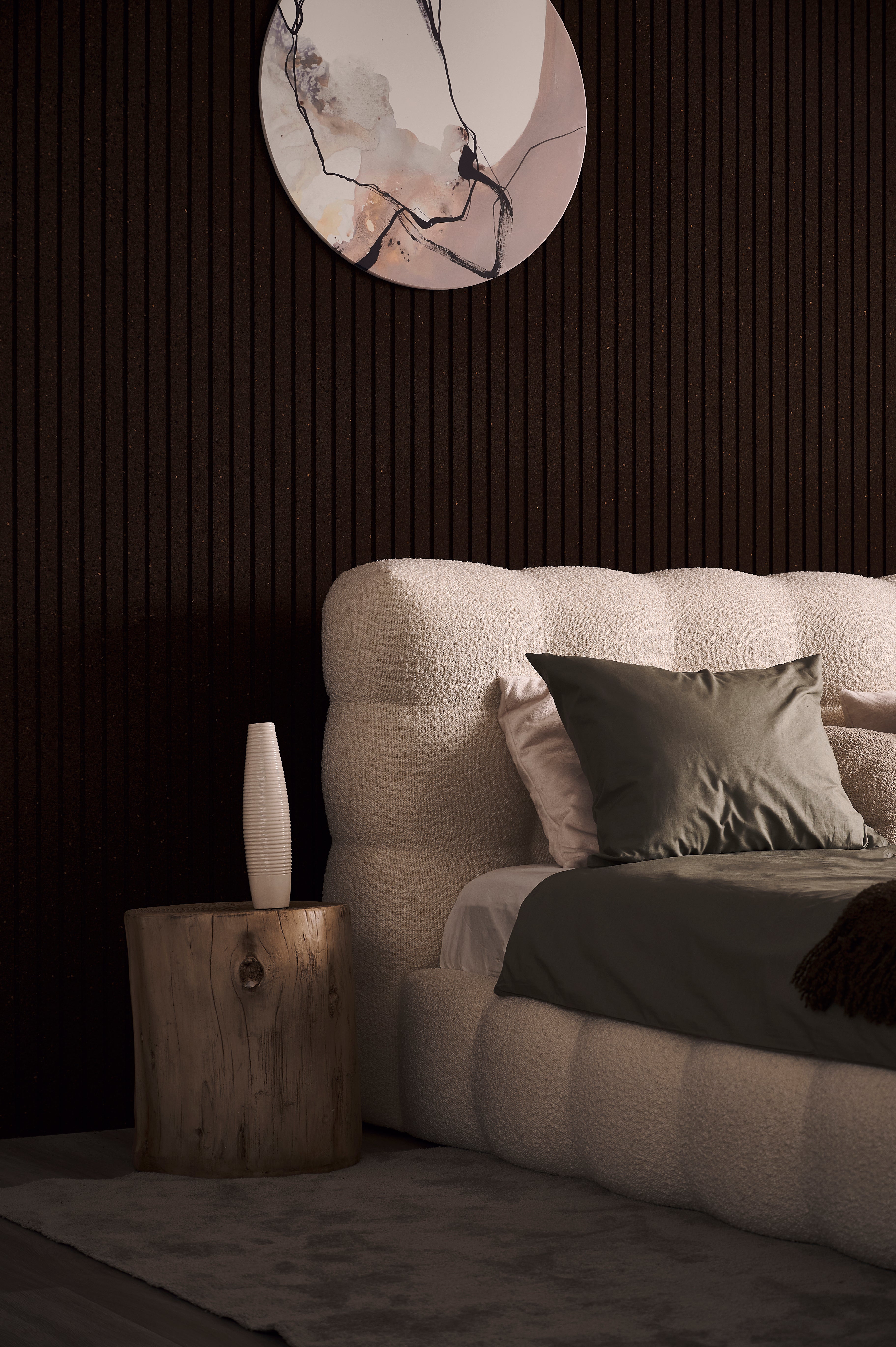 Upholstered bed MICHELLE customizable