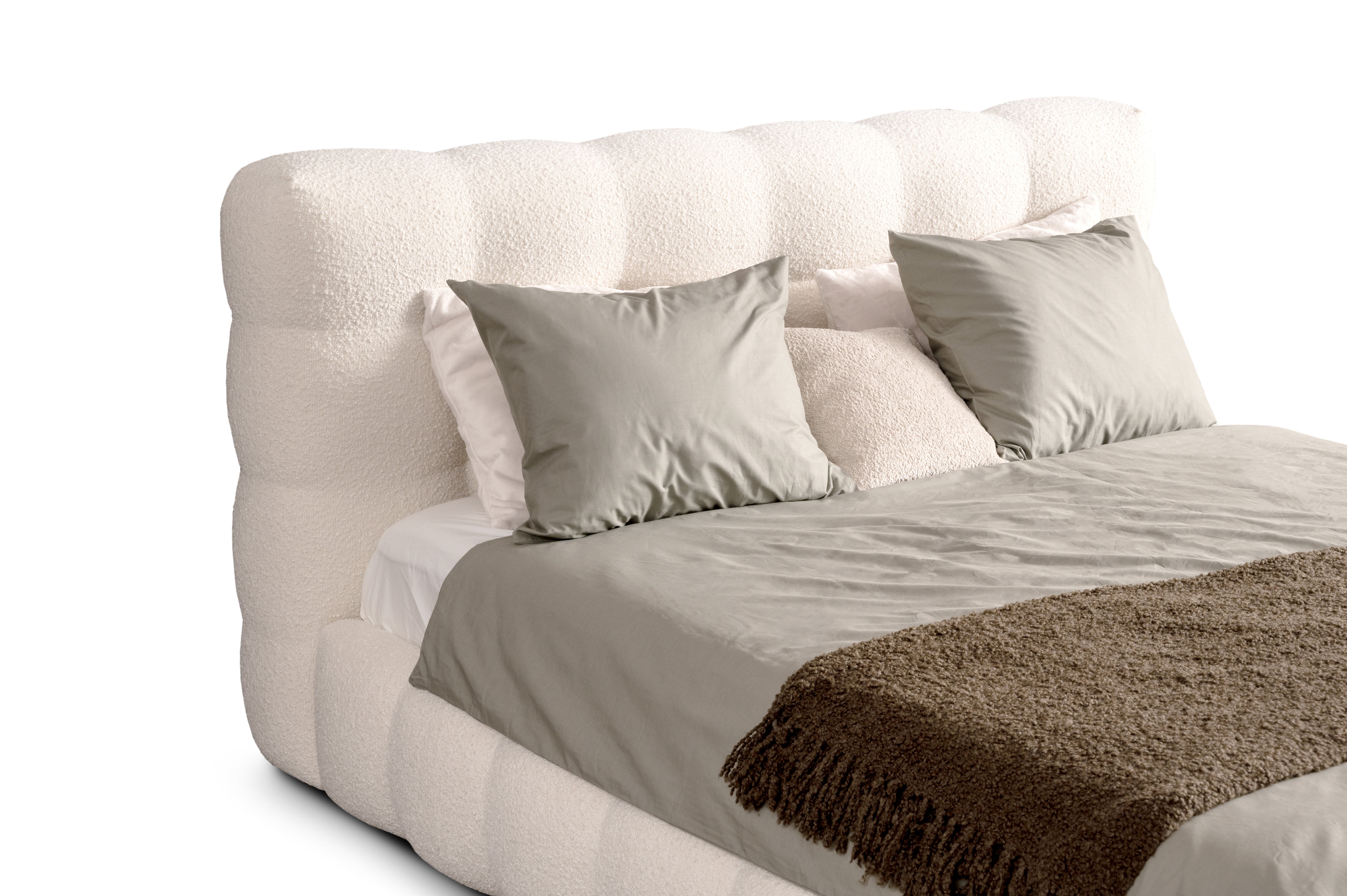 Upholstered bed MICHELLE customizable