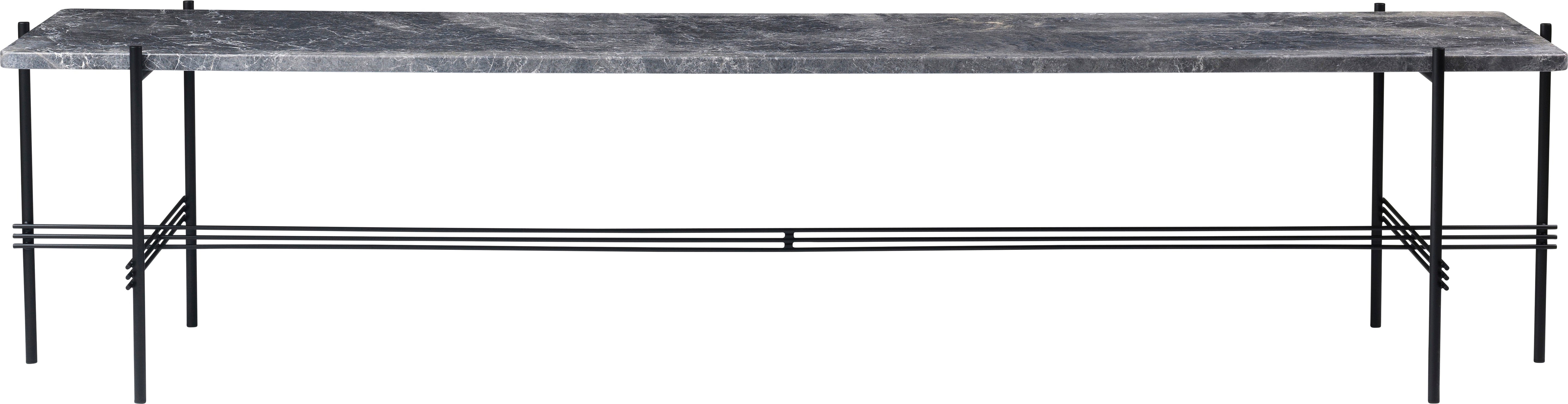 TS Console gray marble with black base