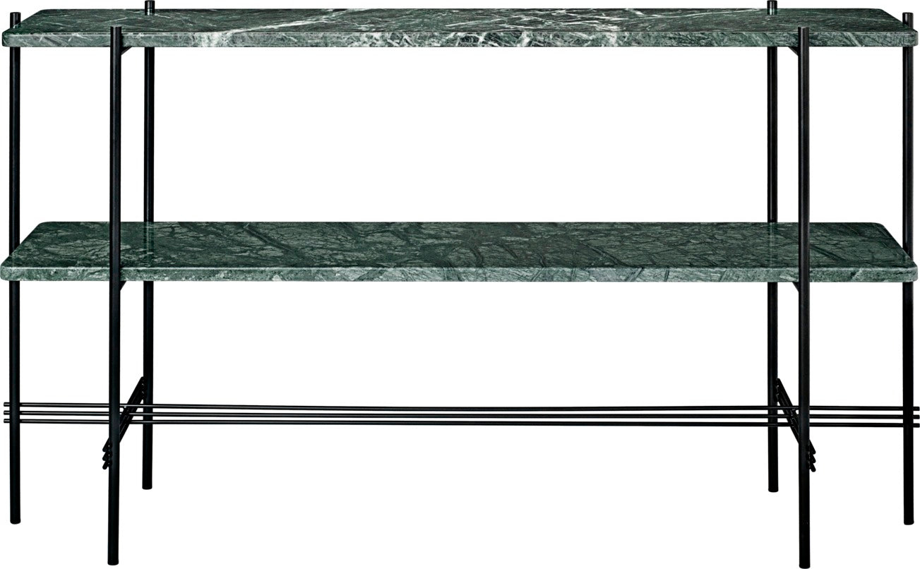 TS console green marble with black base
