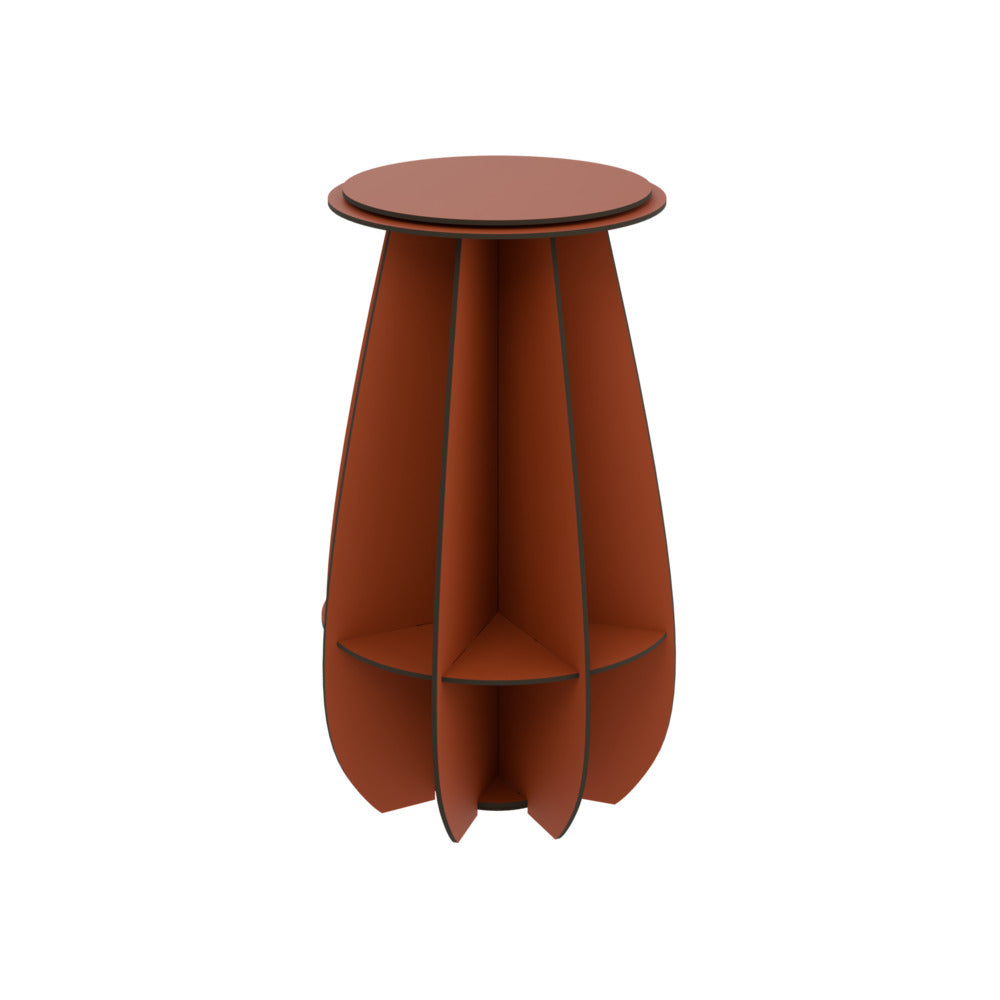 GARDENIA Orange Garden Stool