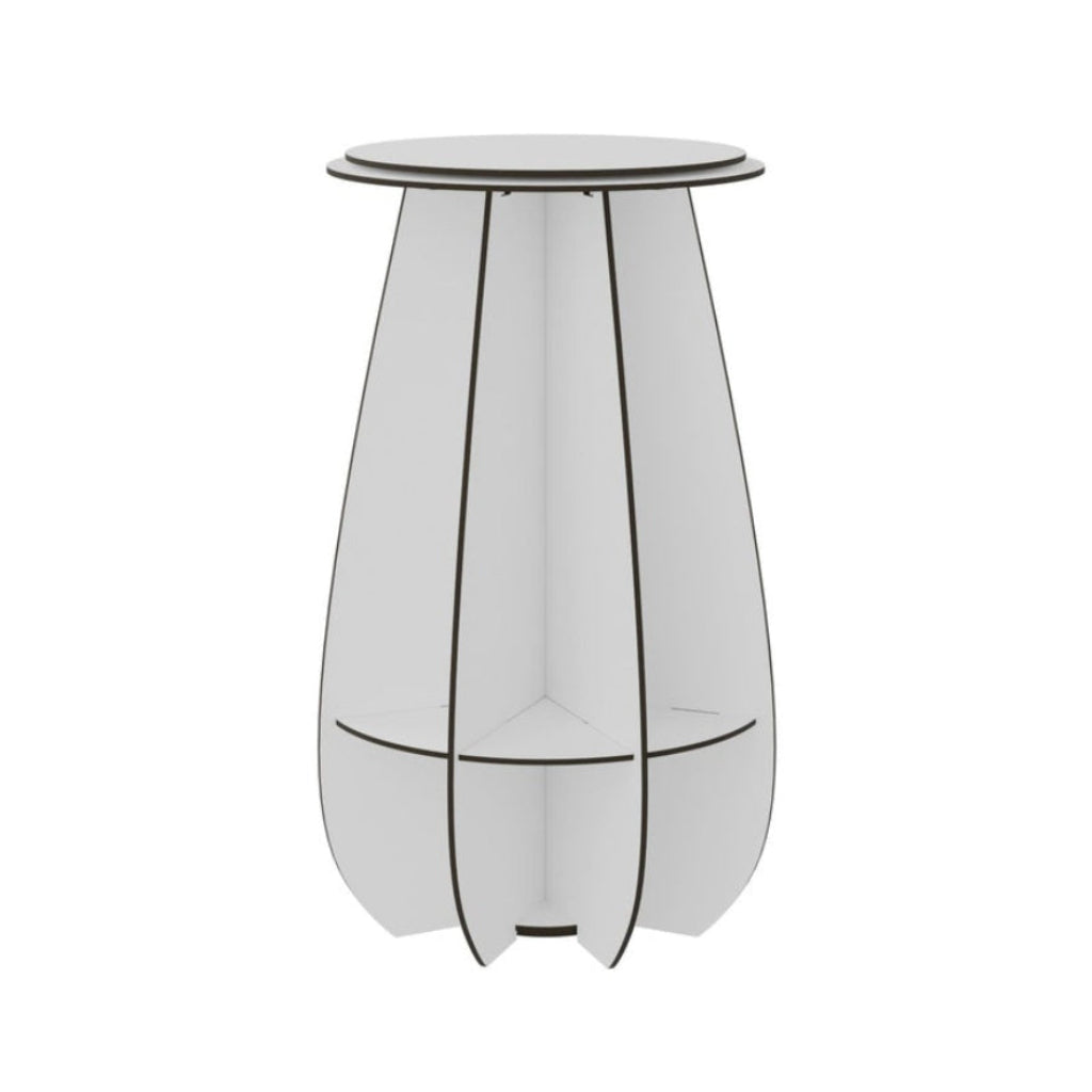 GARDENIA White Garden Stool