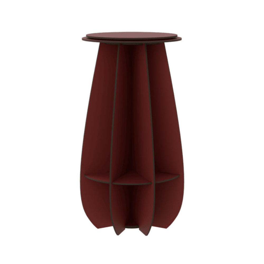 GARDENIA Red Garden Stool