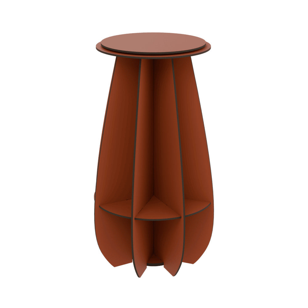 GARDENIA Orange Garden Stool