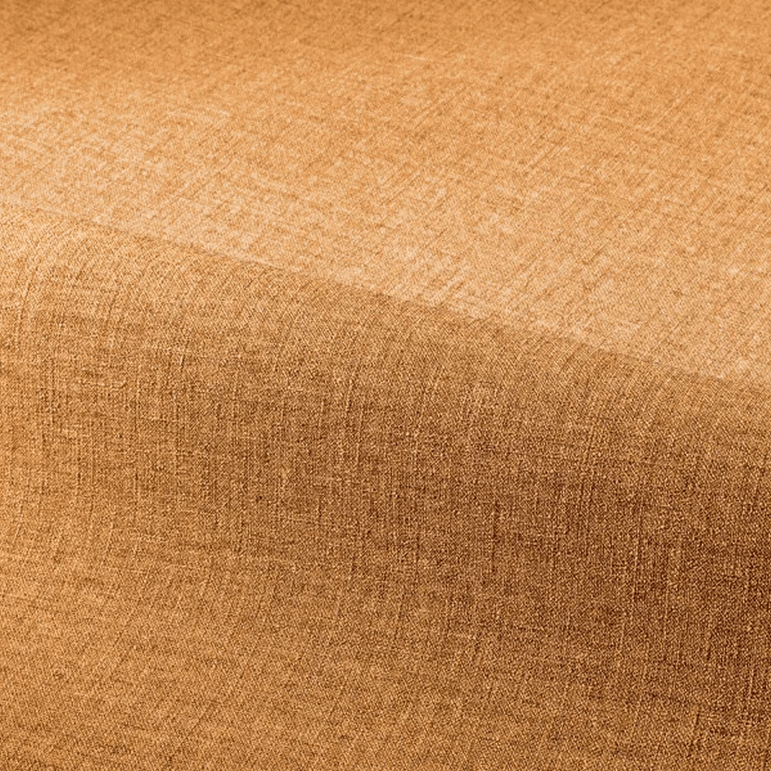 Structural vinyl wallpaper imitating linen canvas LINA - AMBRE amber