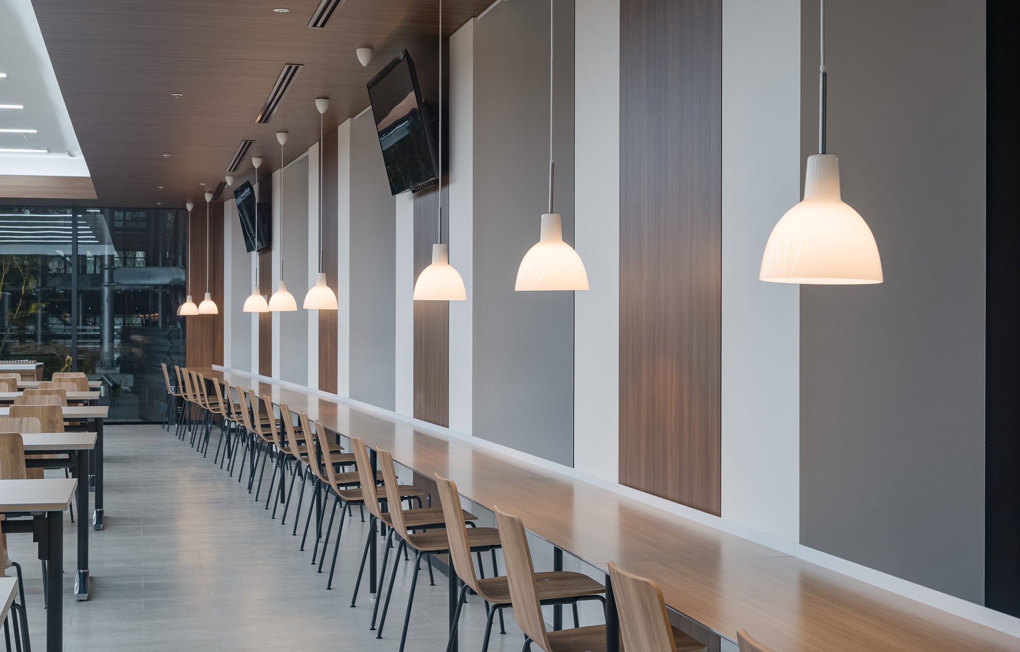 TOLDBOD GLASS White Pendant Lamp