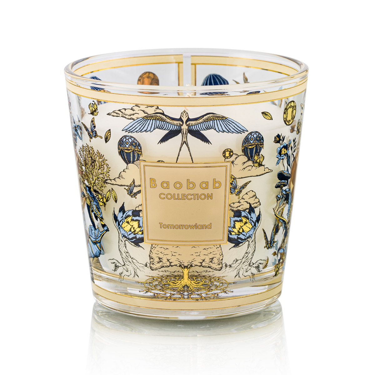 Scented candle TOMORROWLAND pear, lily of the valley, and moss