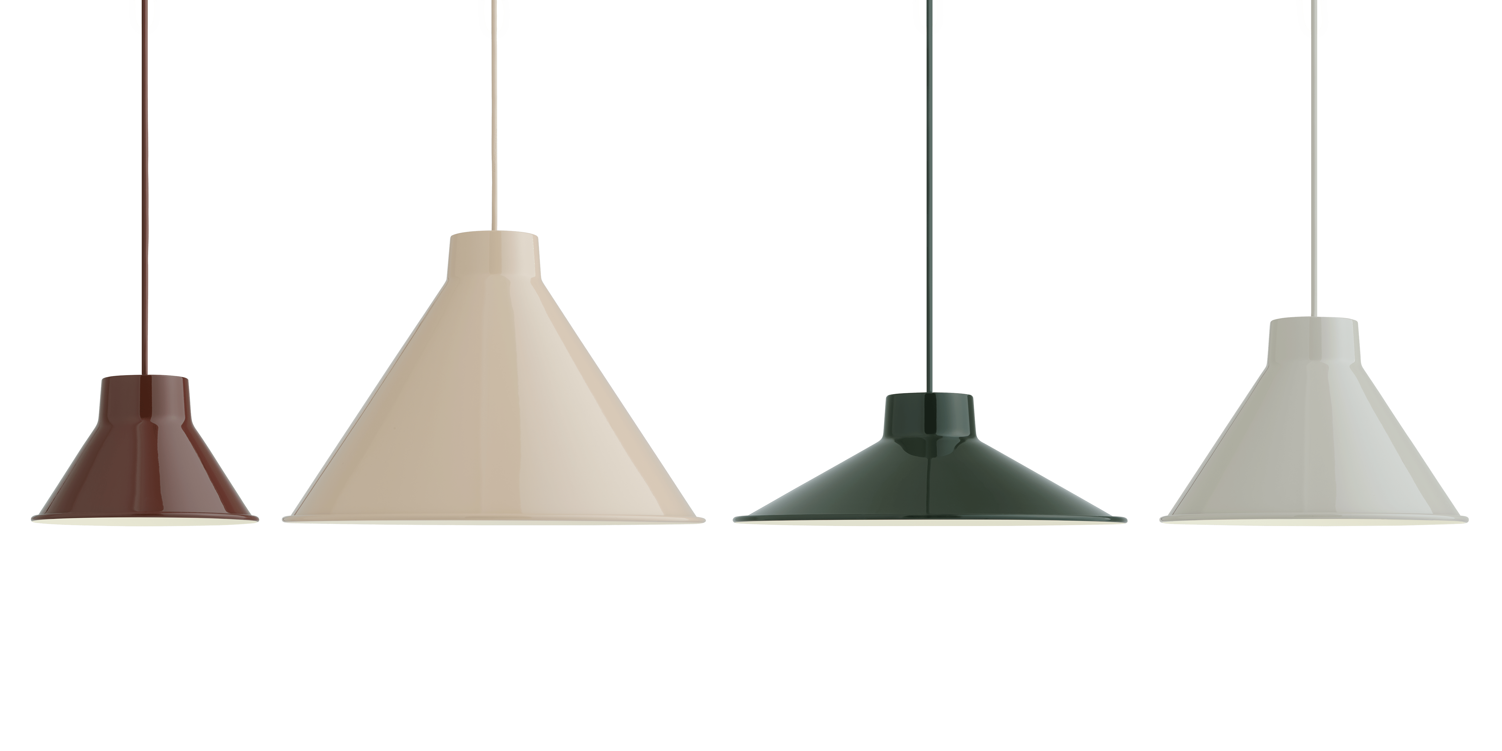 TOP dark green pendant lamp