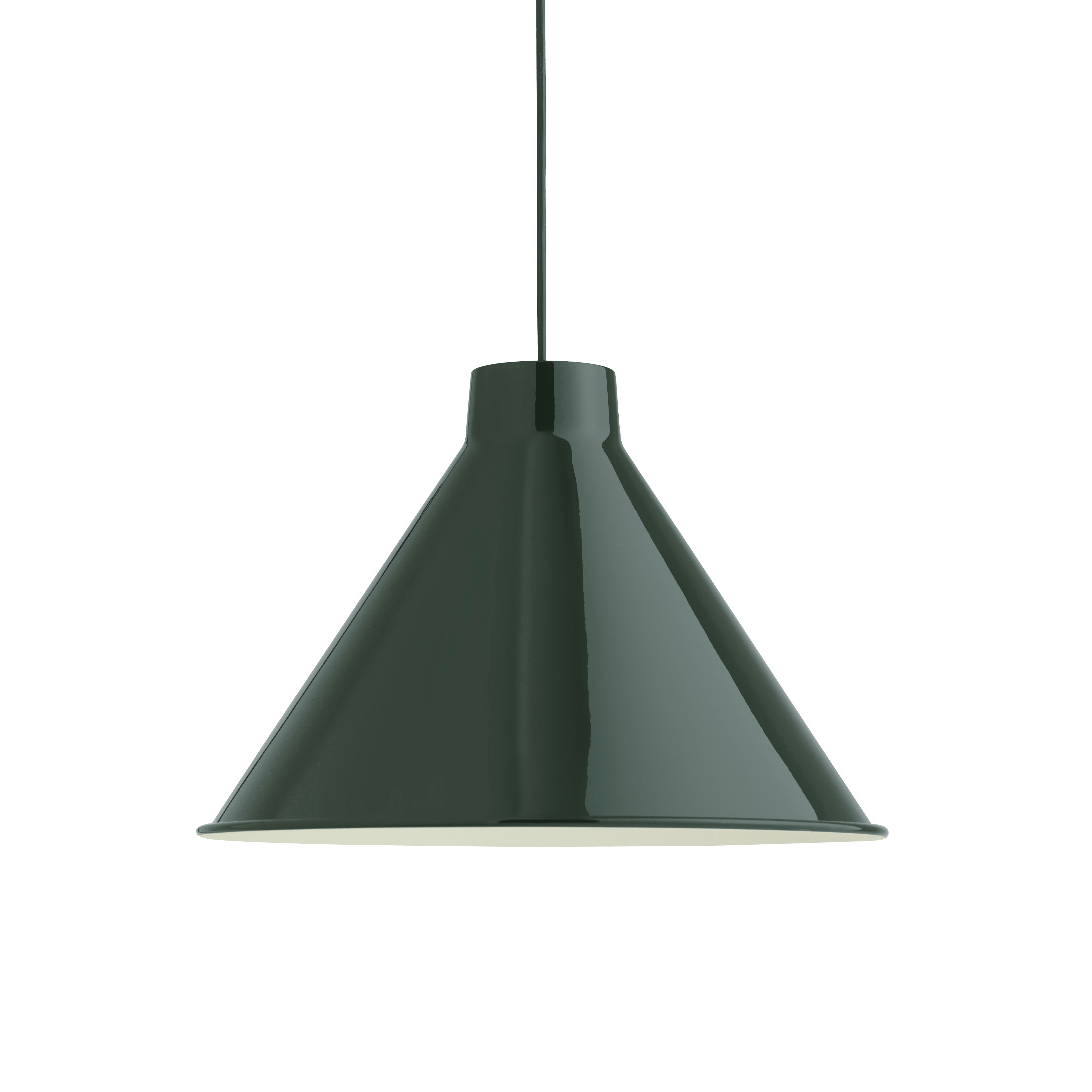 TOP dark green pendant lamp
