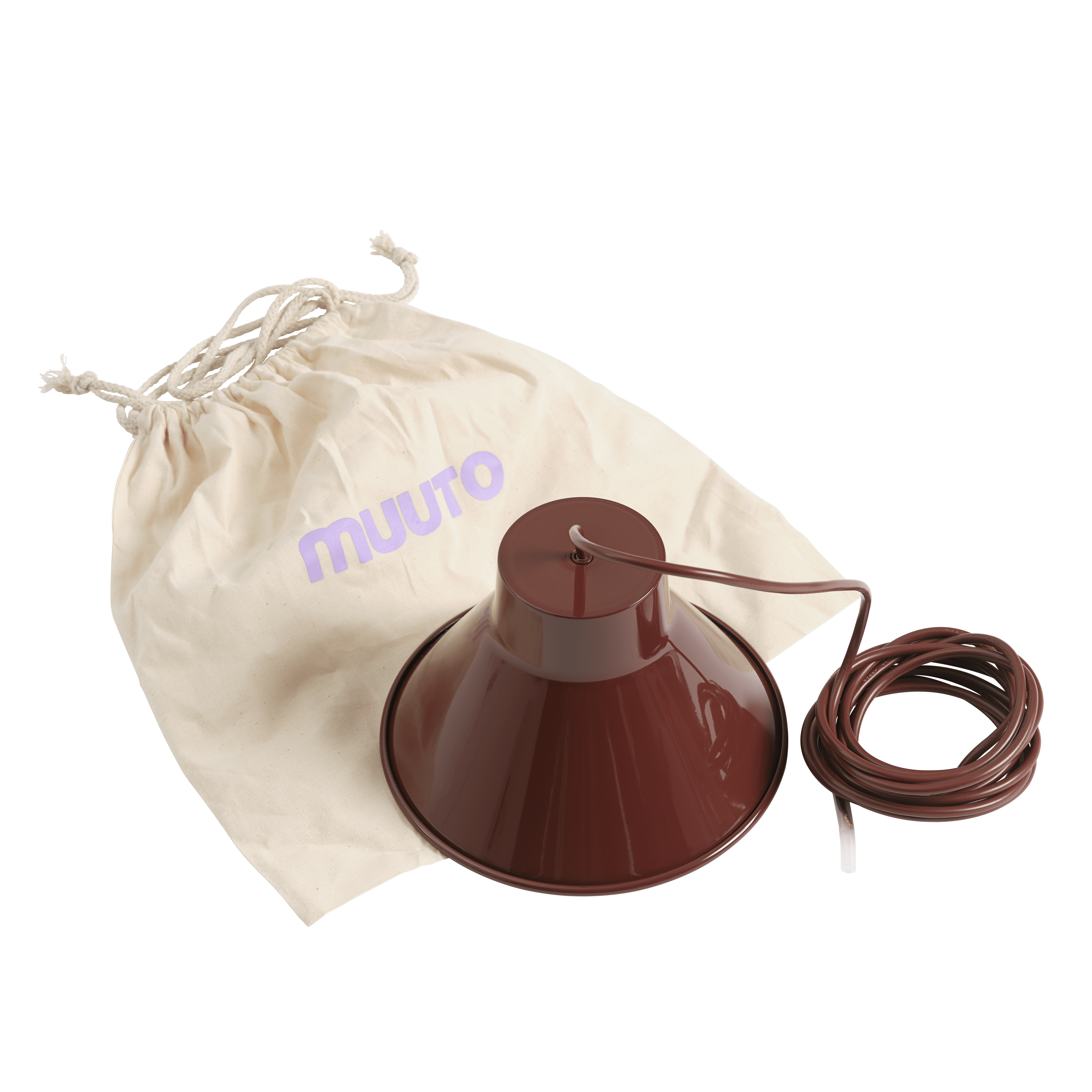TOP burgundy pendant lamp