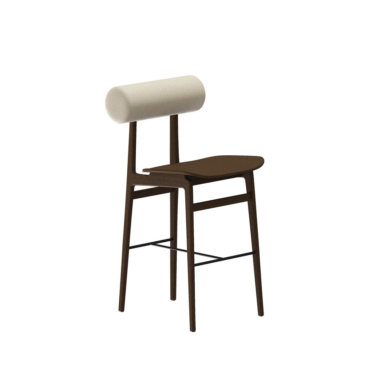 TOTEM Customizable Bar Stool with Wooden Base