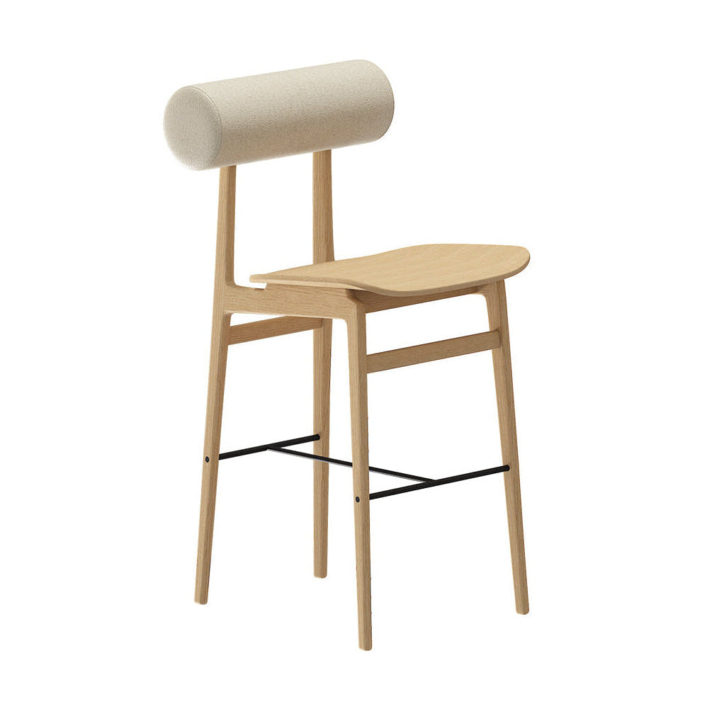 TOTEM Customizable Bar Stool with Wooden Base