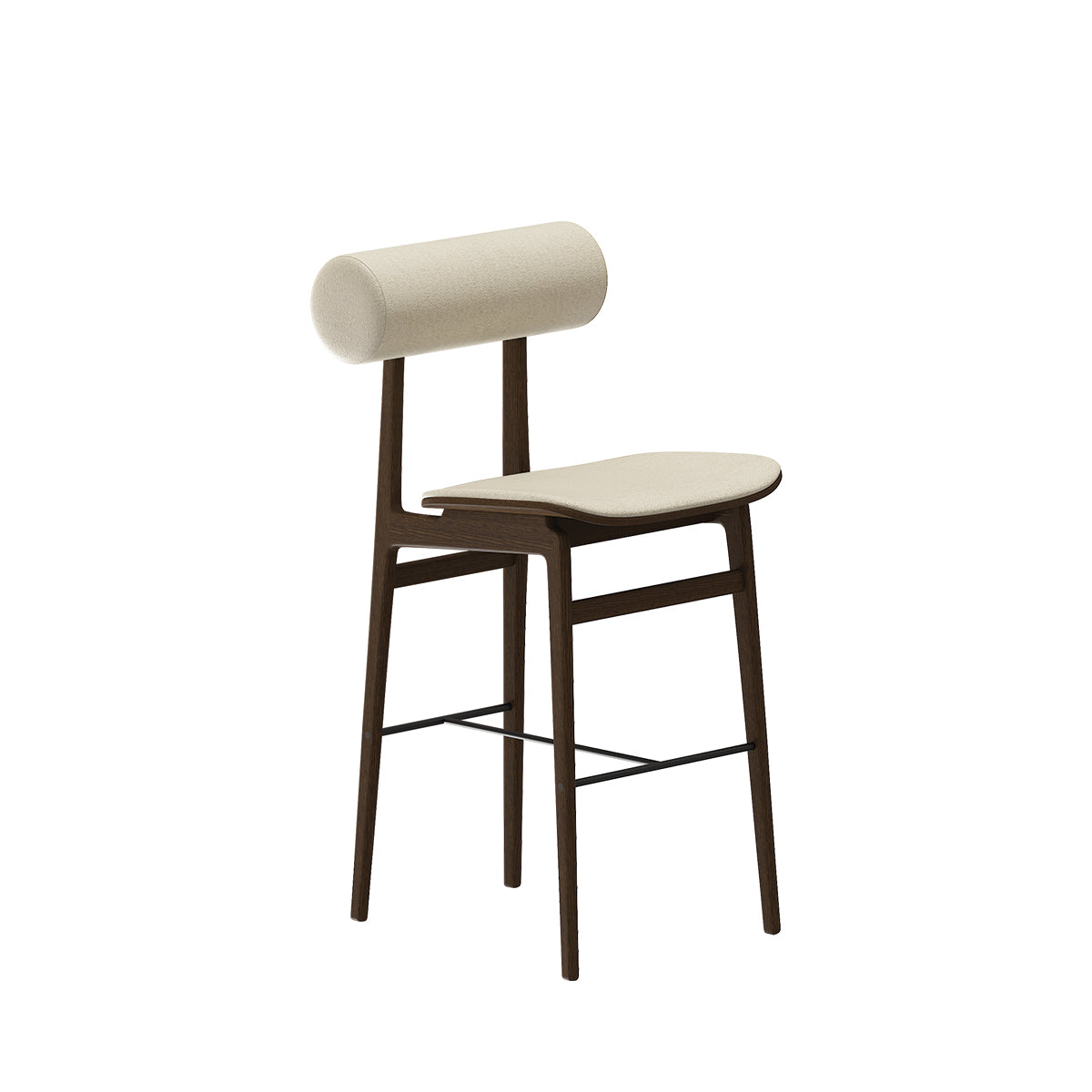 TOTEM Customizable Bar Stool with Wooden Base