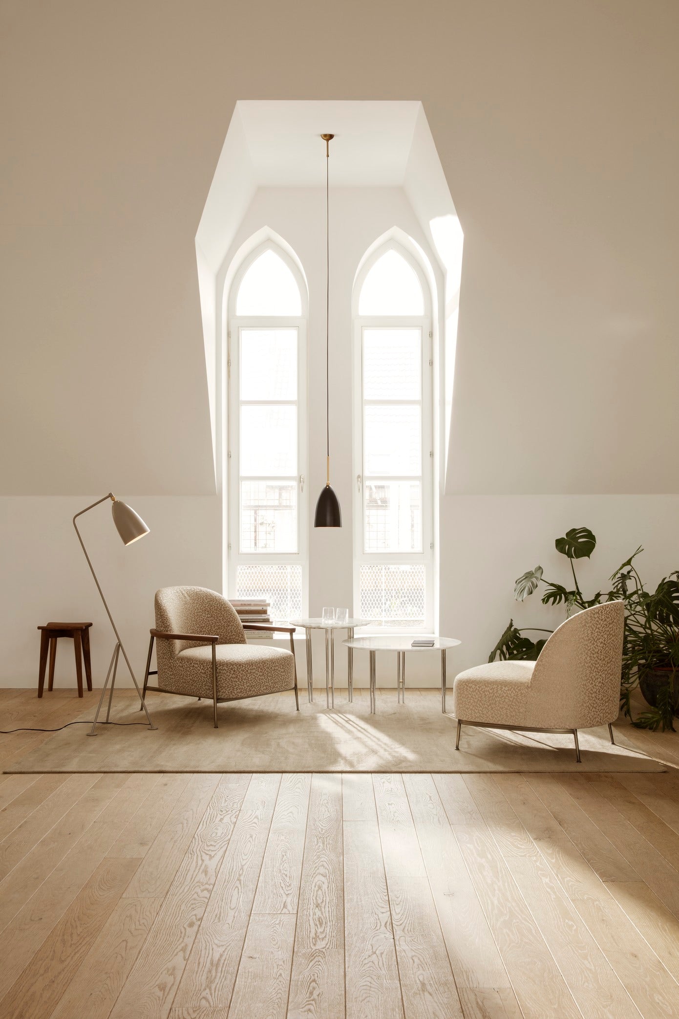 GRÄSHOPPA black pendant lamp