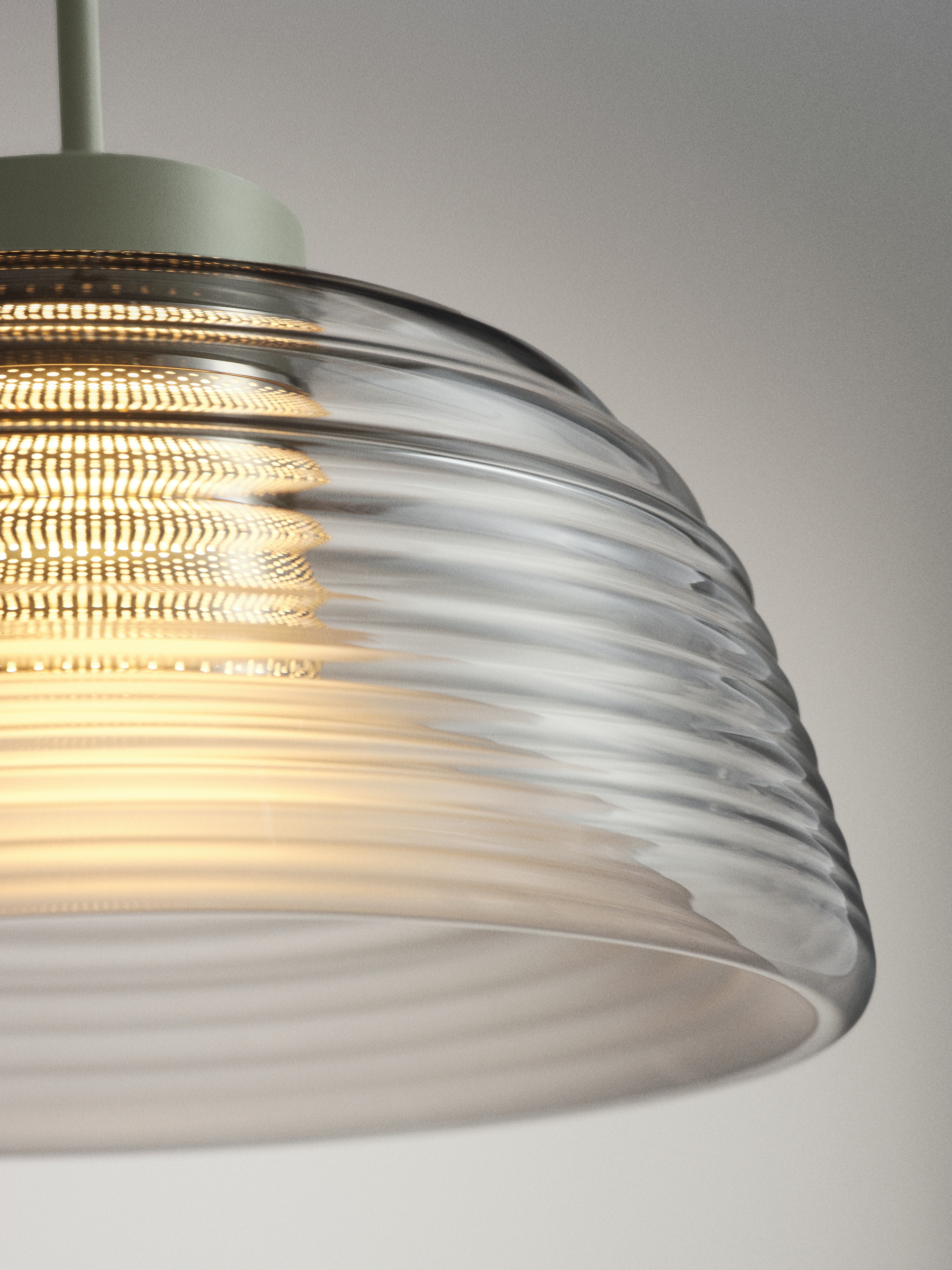 TWO-LAYER Pendant Lamp Olive