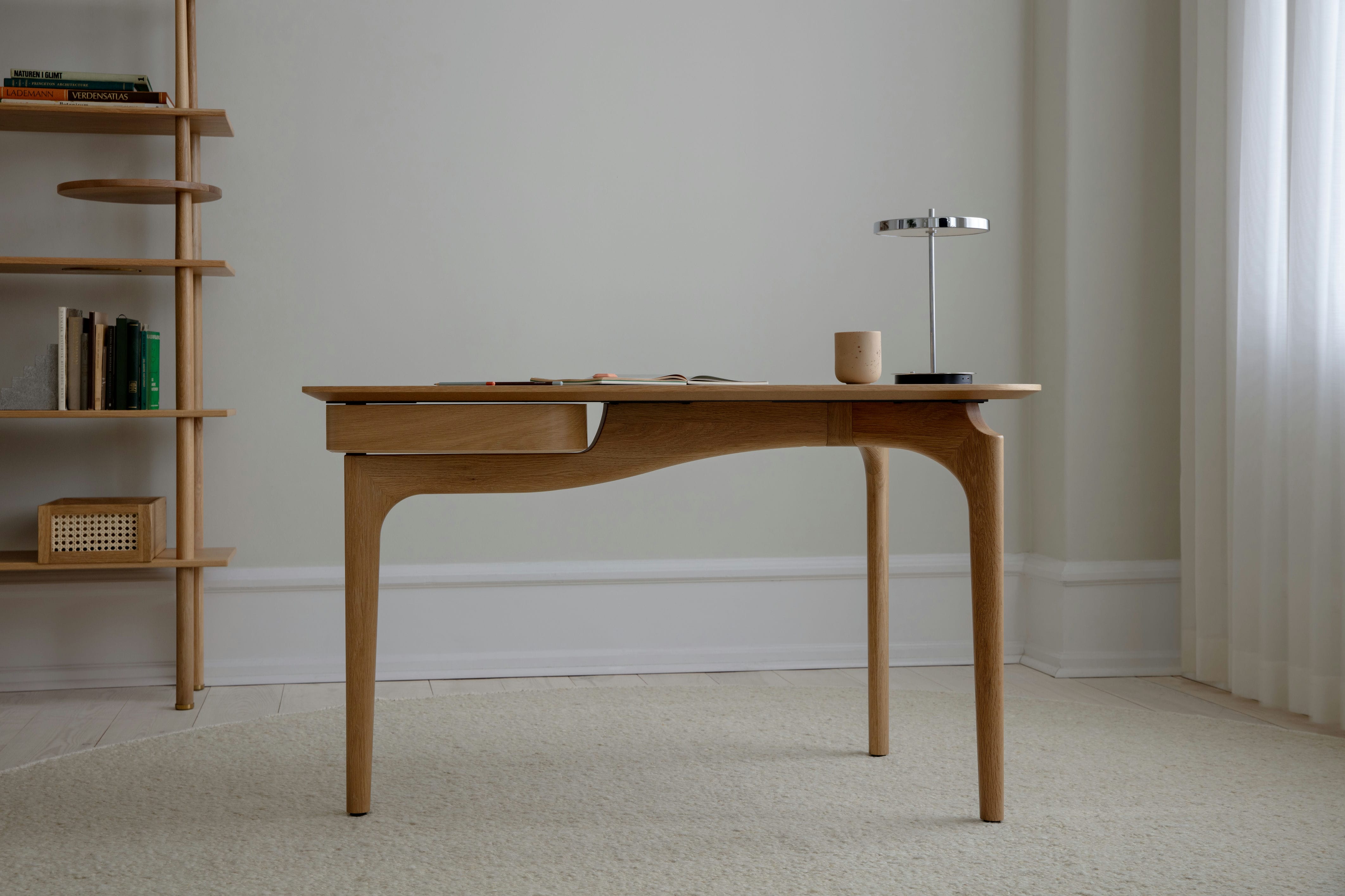 Portable lamp asteria Move polished steel