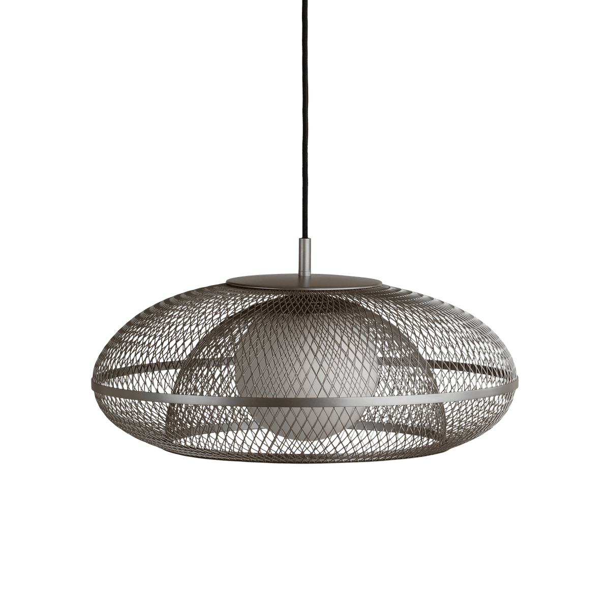 Silver lampshade FARADAY