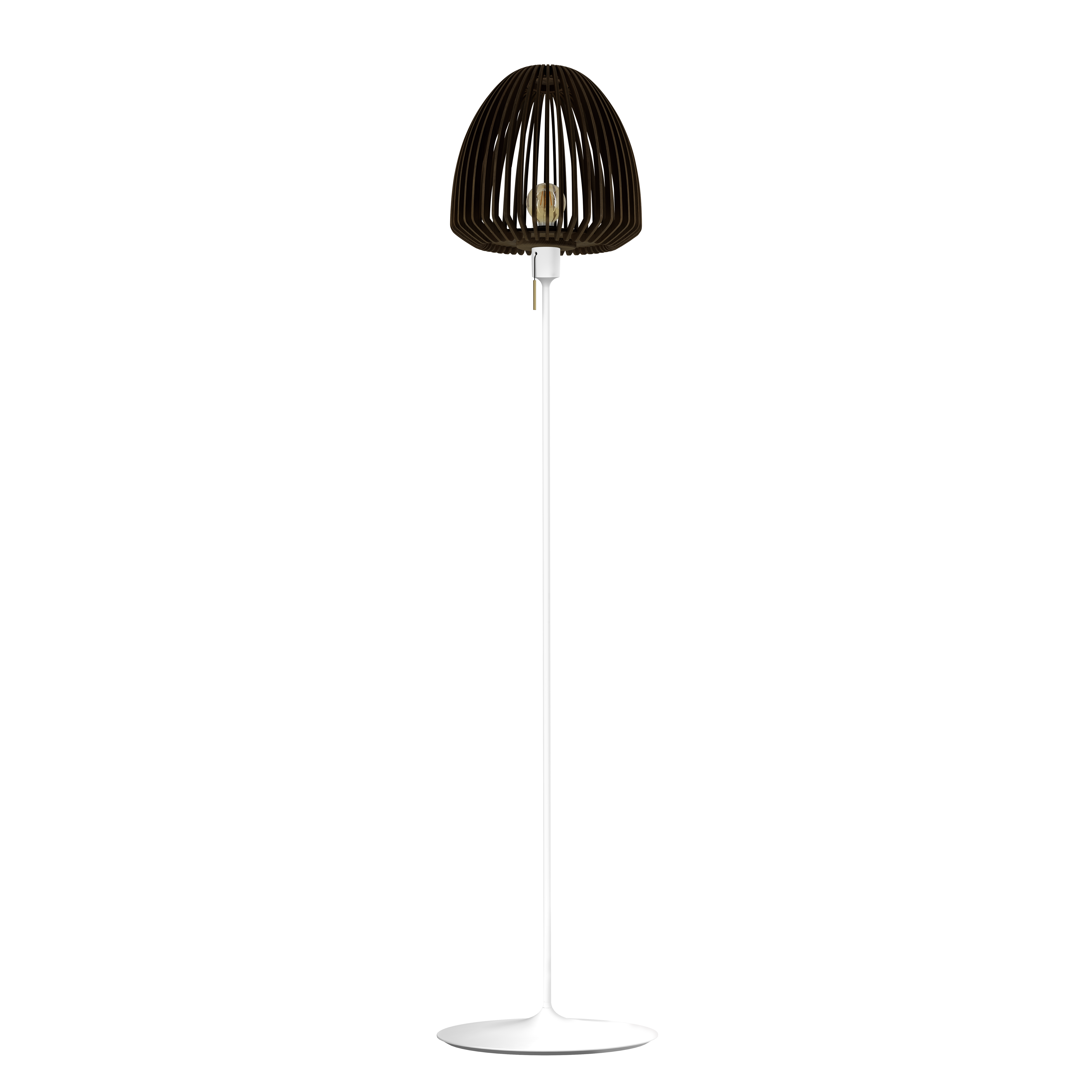 Abażur CLAVA WOOD ciemny dąb – Umage