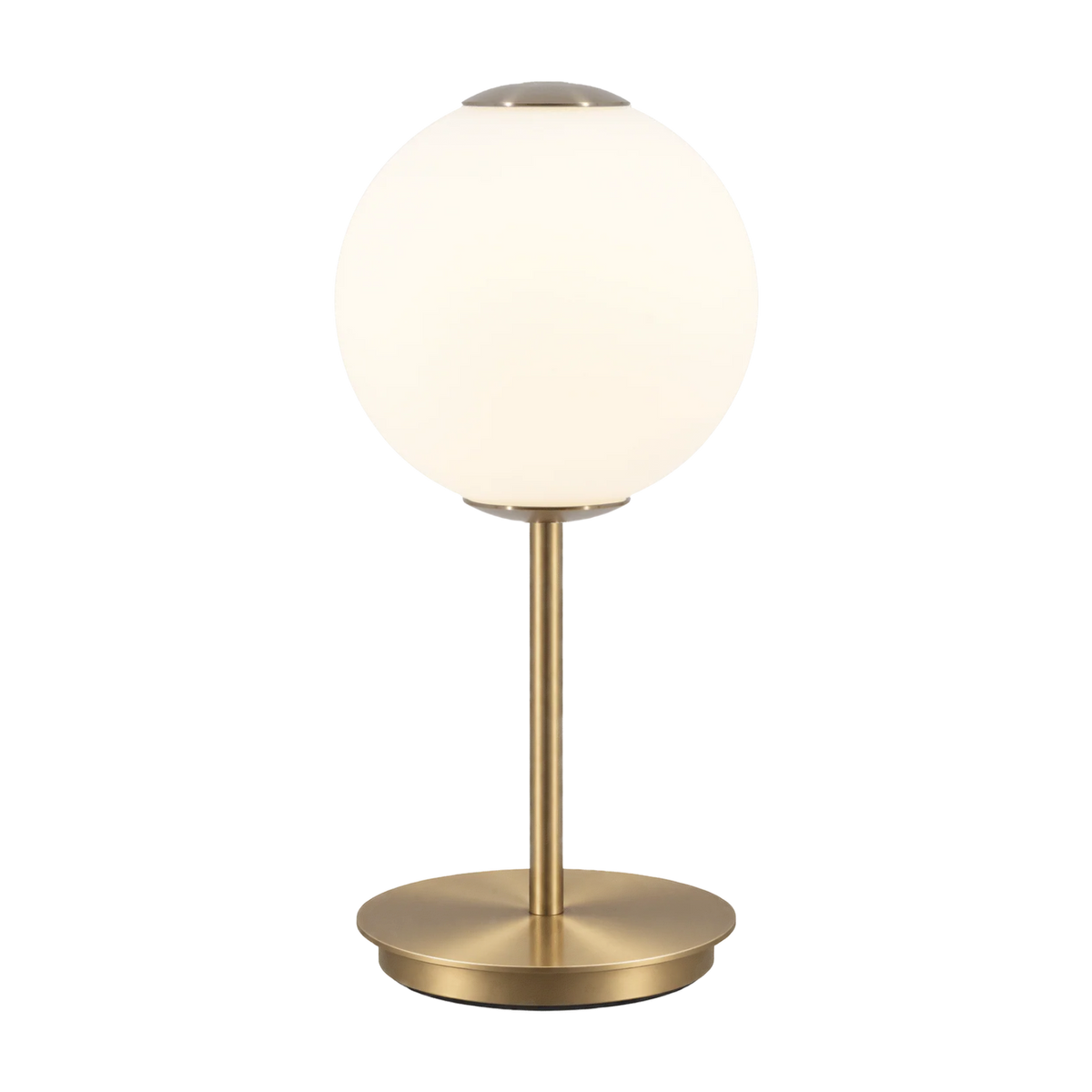 Portable lamp AUDREY MOVE white with a gold insert