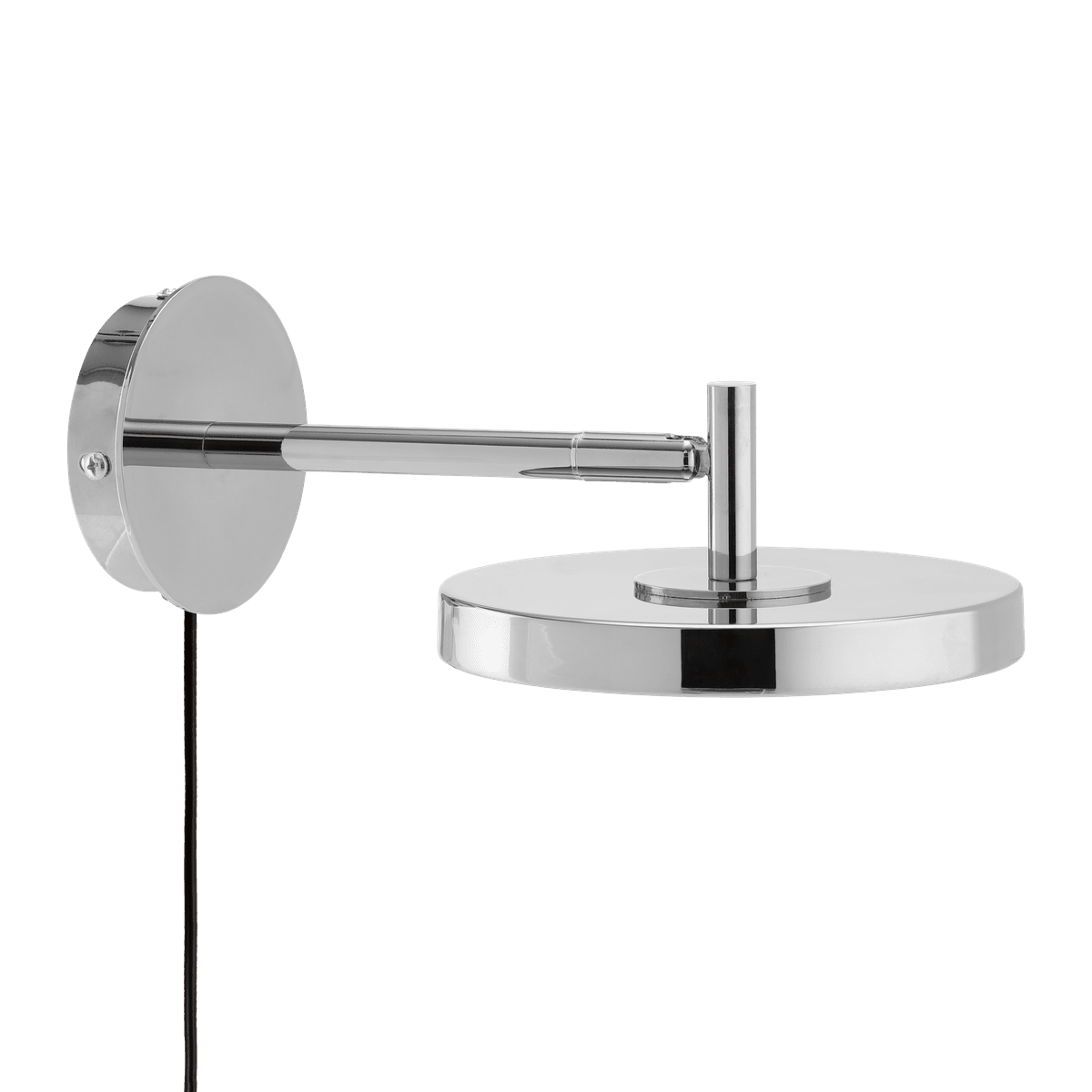 Asteria Monochrome Wall Lamp Silver