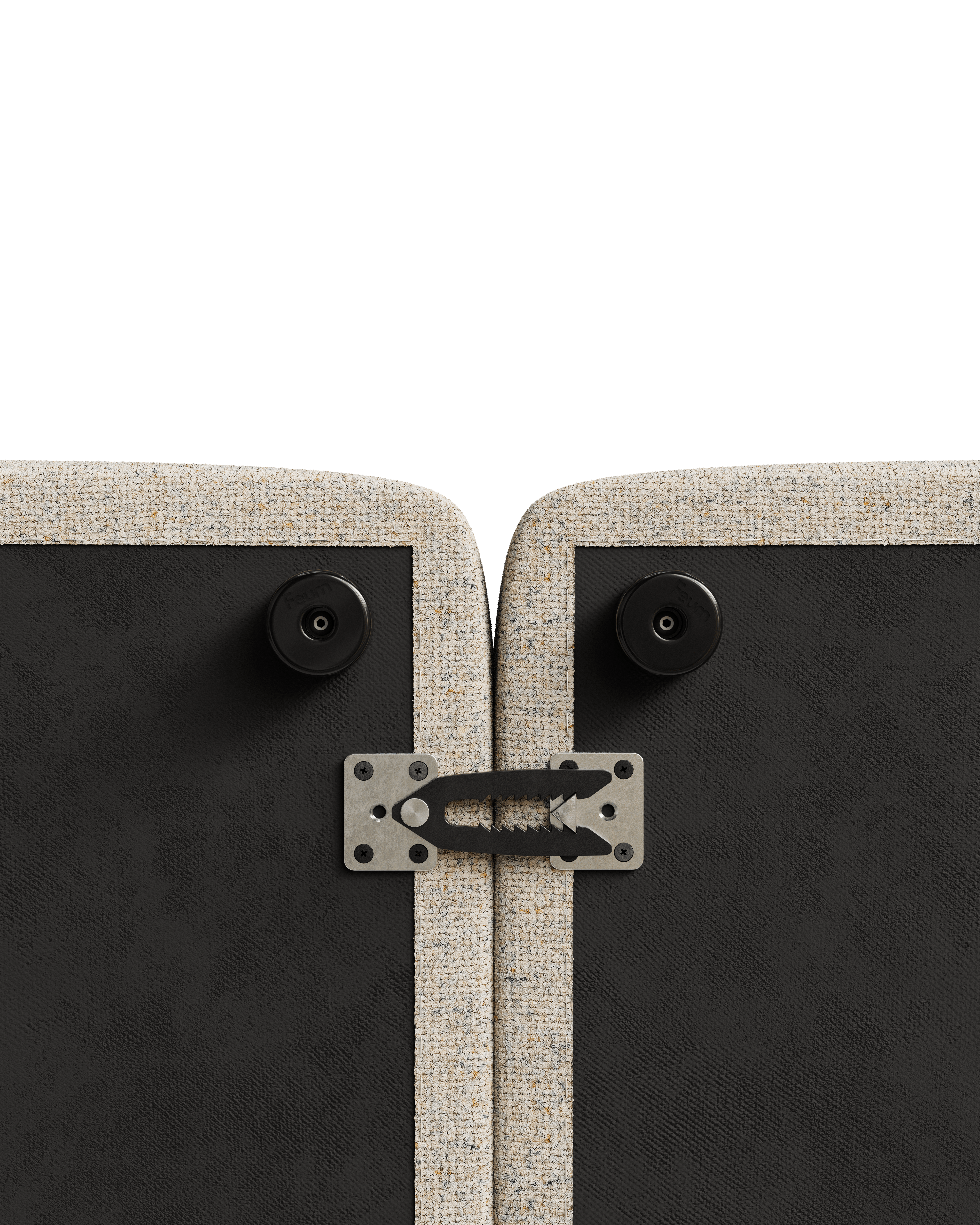 Modulsofa 2-sitzig UMI braun