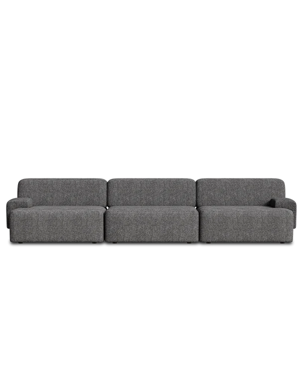 Konfigurator der modularen Sofa Umi Schwarz