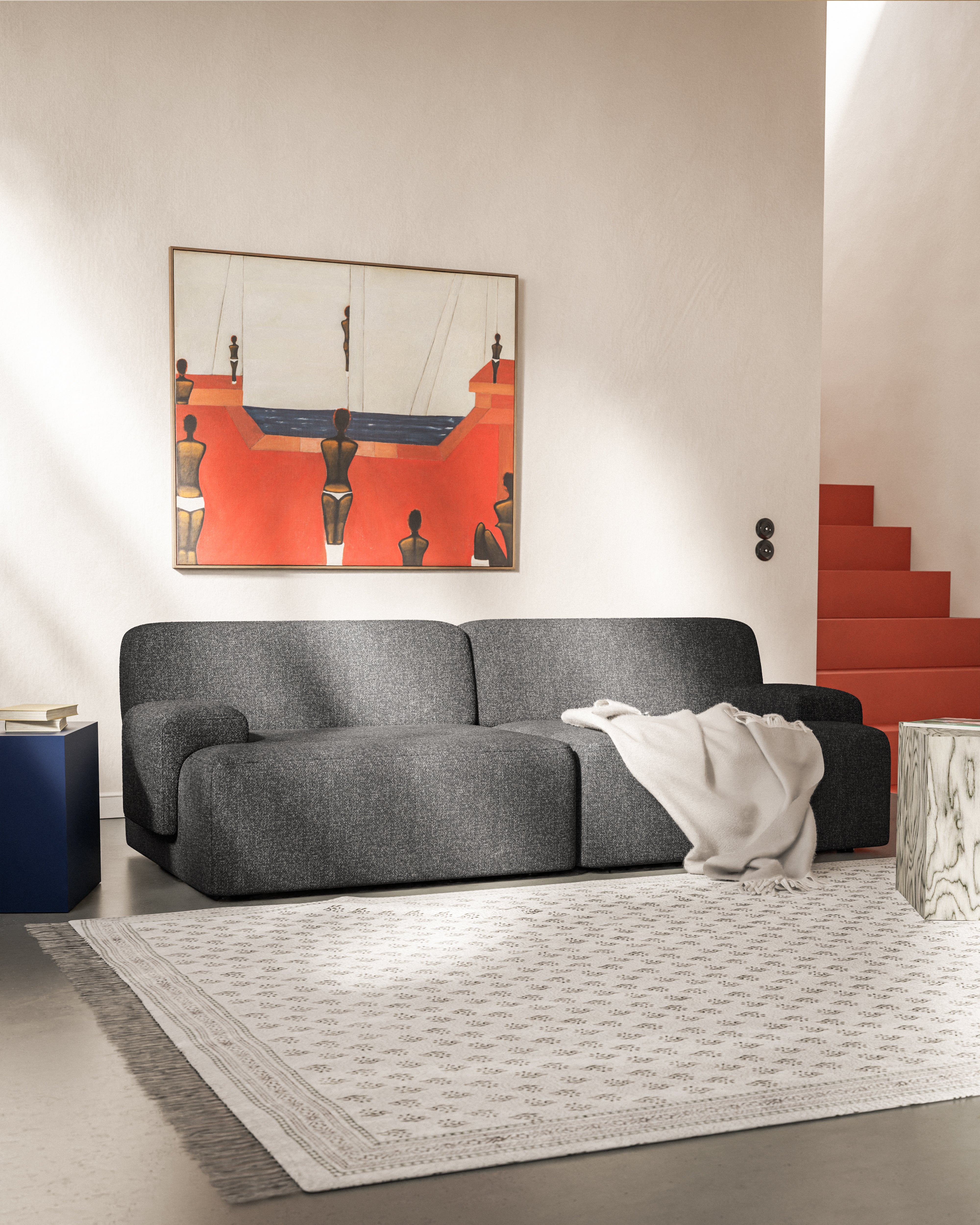 Modularsofa für 2 Personen UMI grau