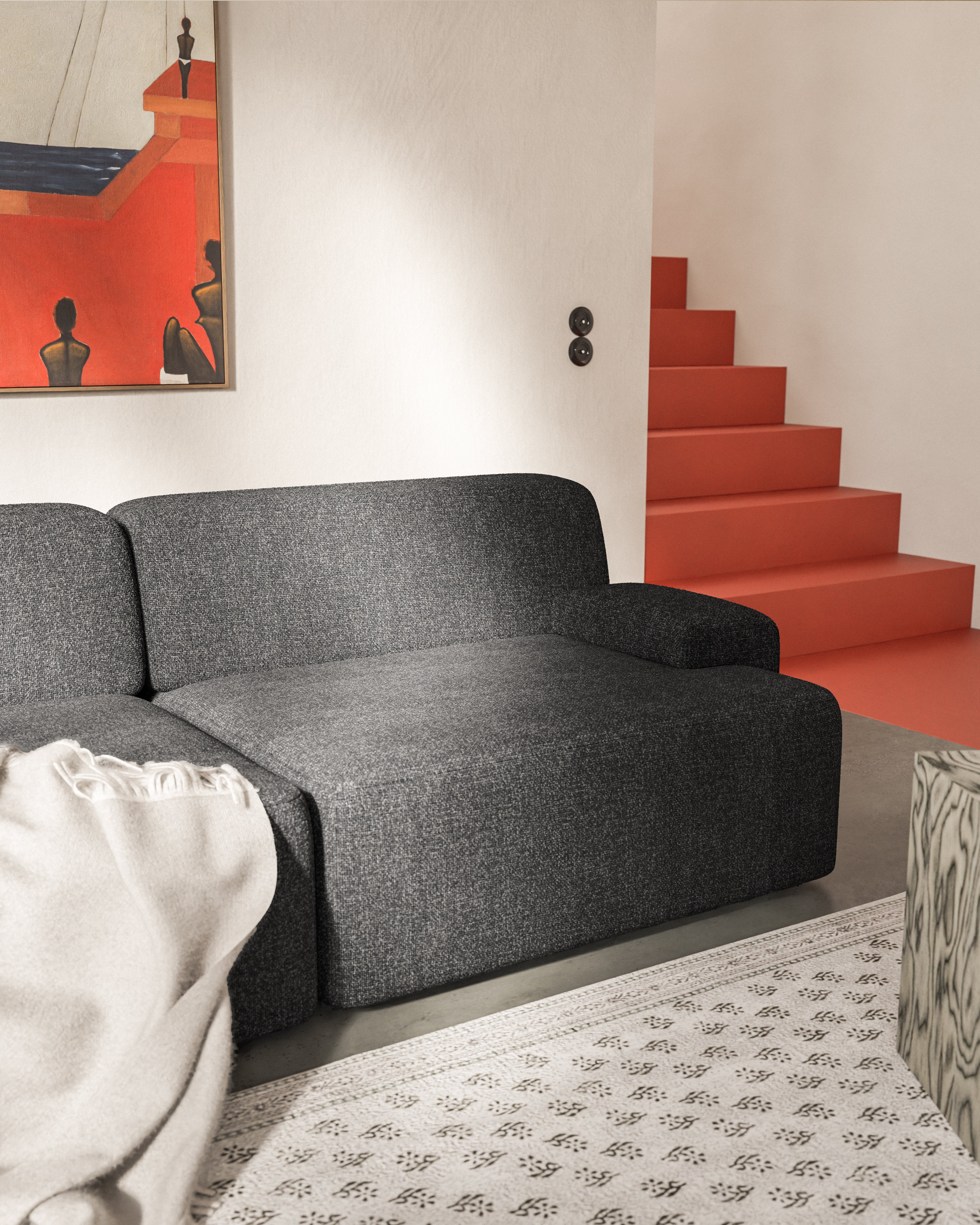 Modularsofa für 2 Personen UMI grau