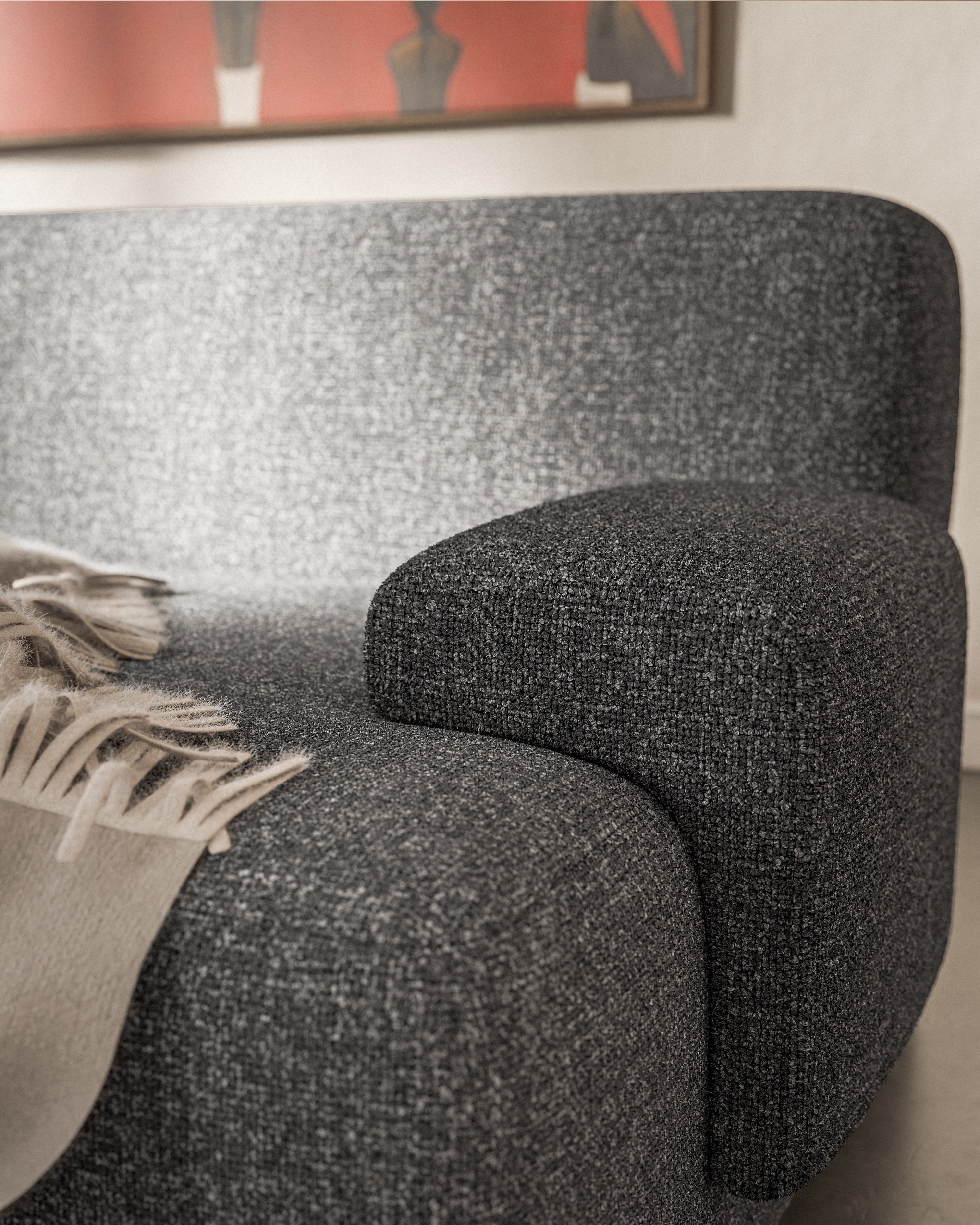 Modularsofa für 2 Personen UMI grau