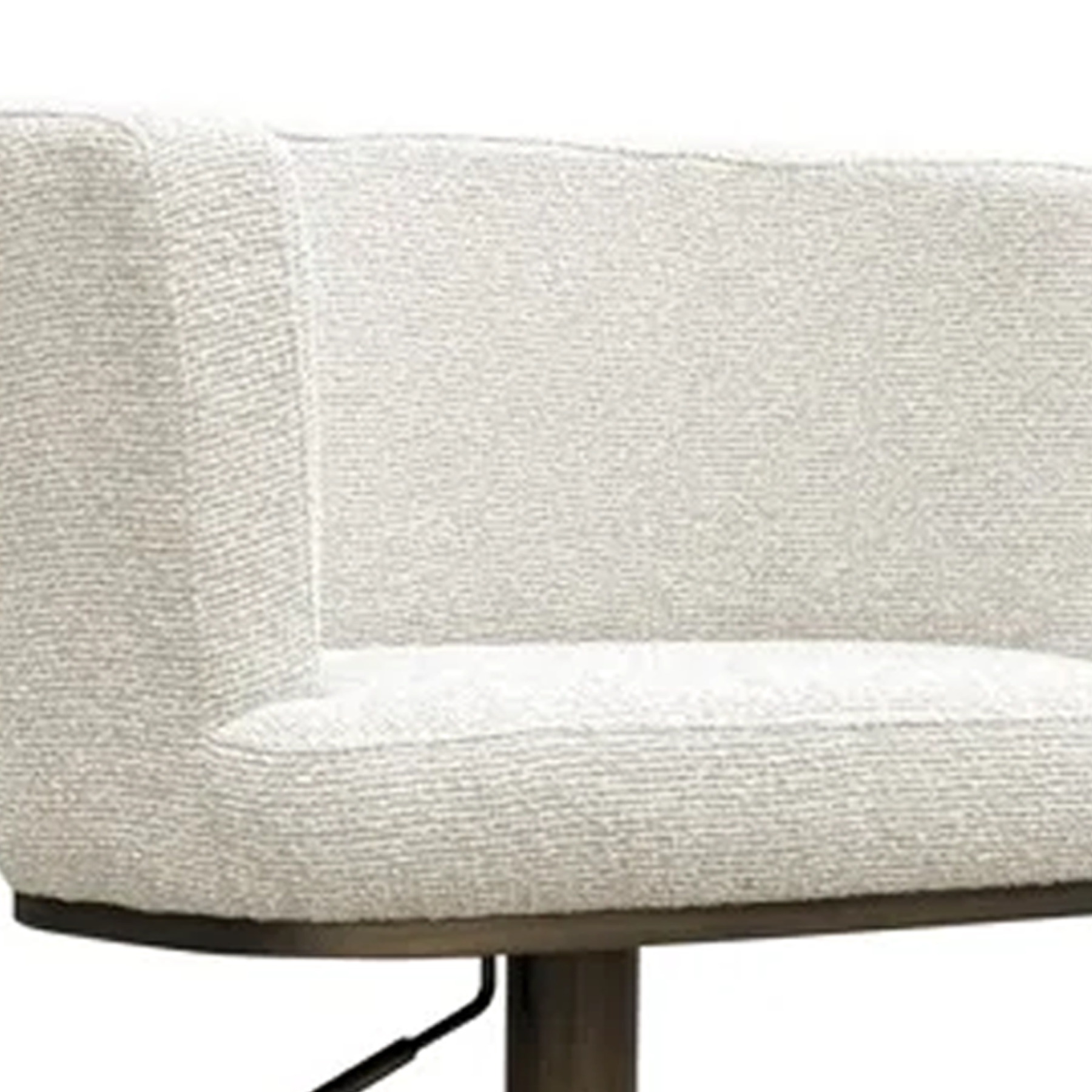 Cheyenne Beige Bar Stuhl mit altem Gold