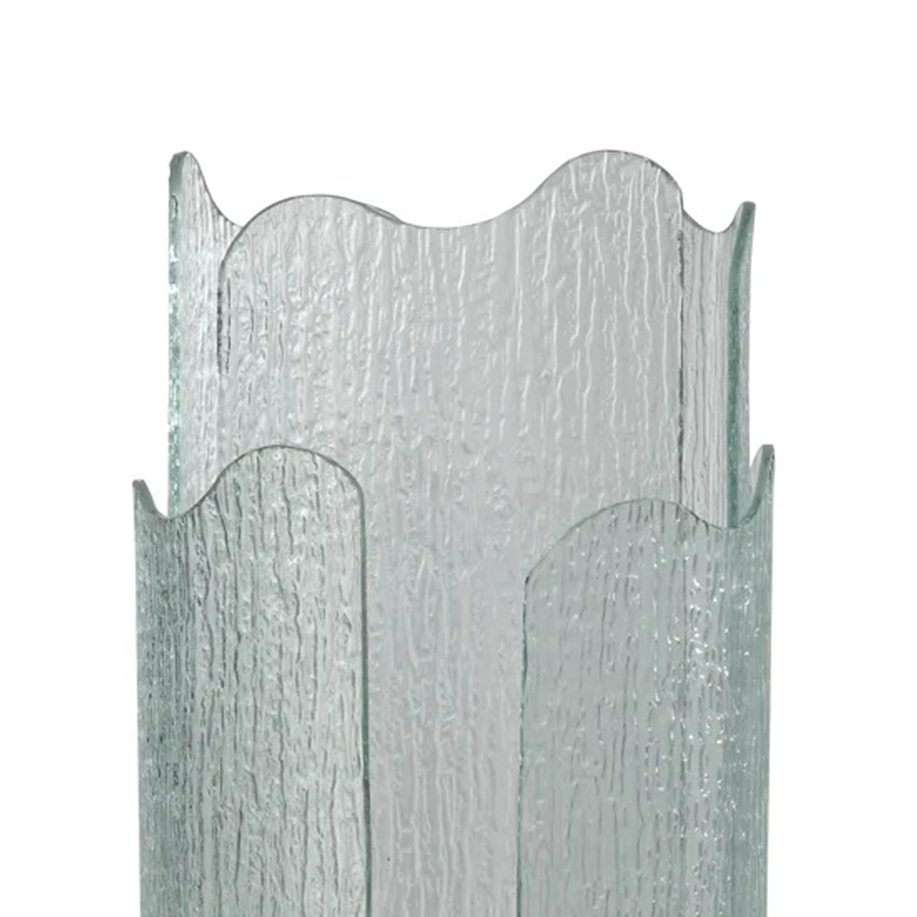 Danila Candlestick Transparentes Glas mit Gold