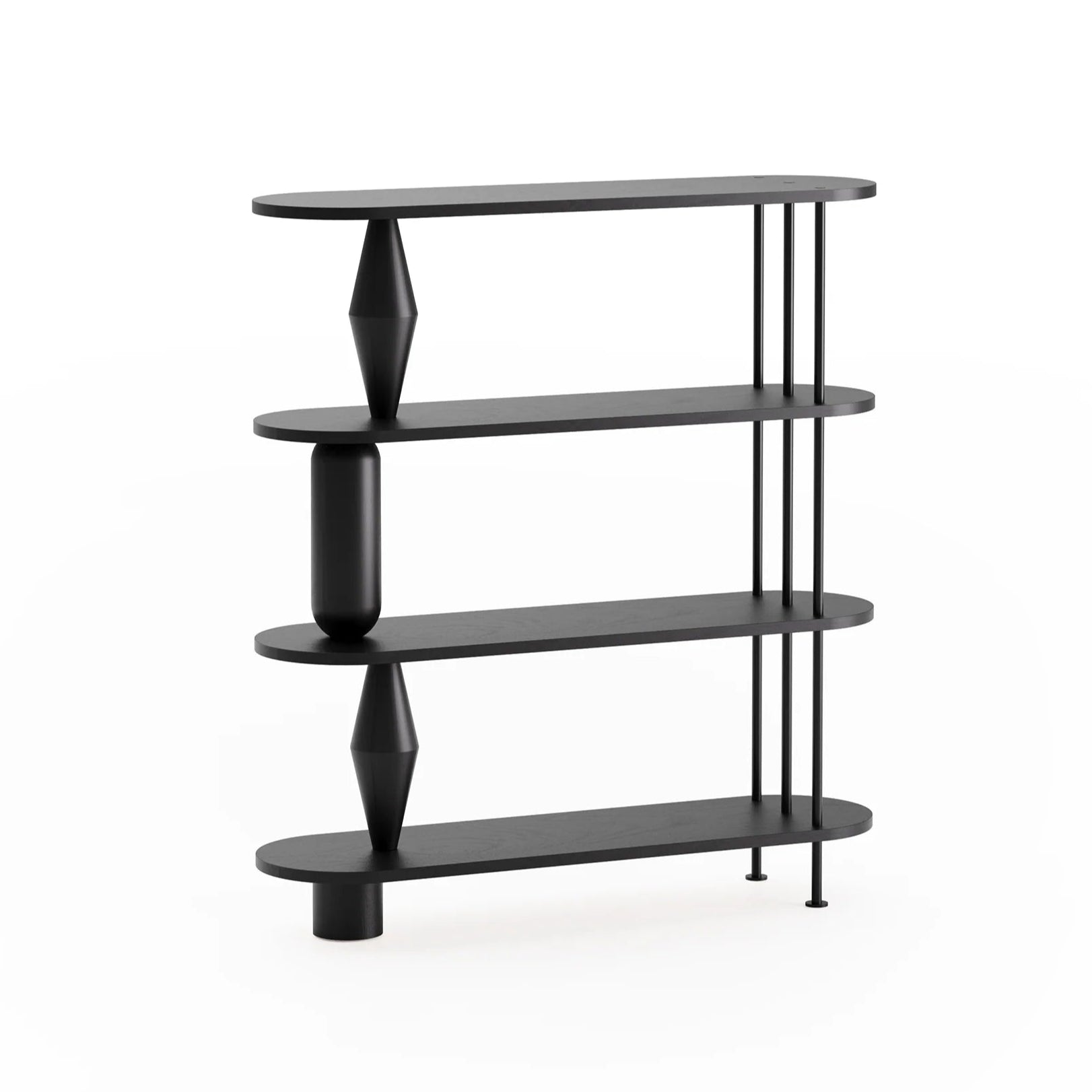 VAZOO Shelf Black Oak Wood