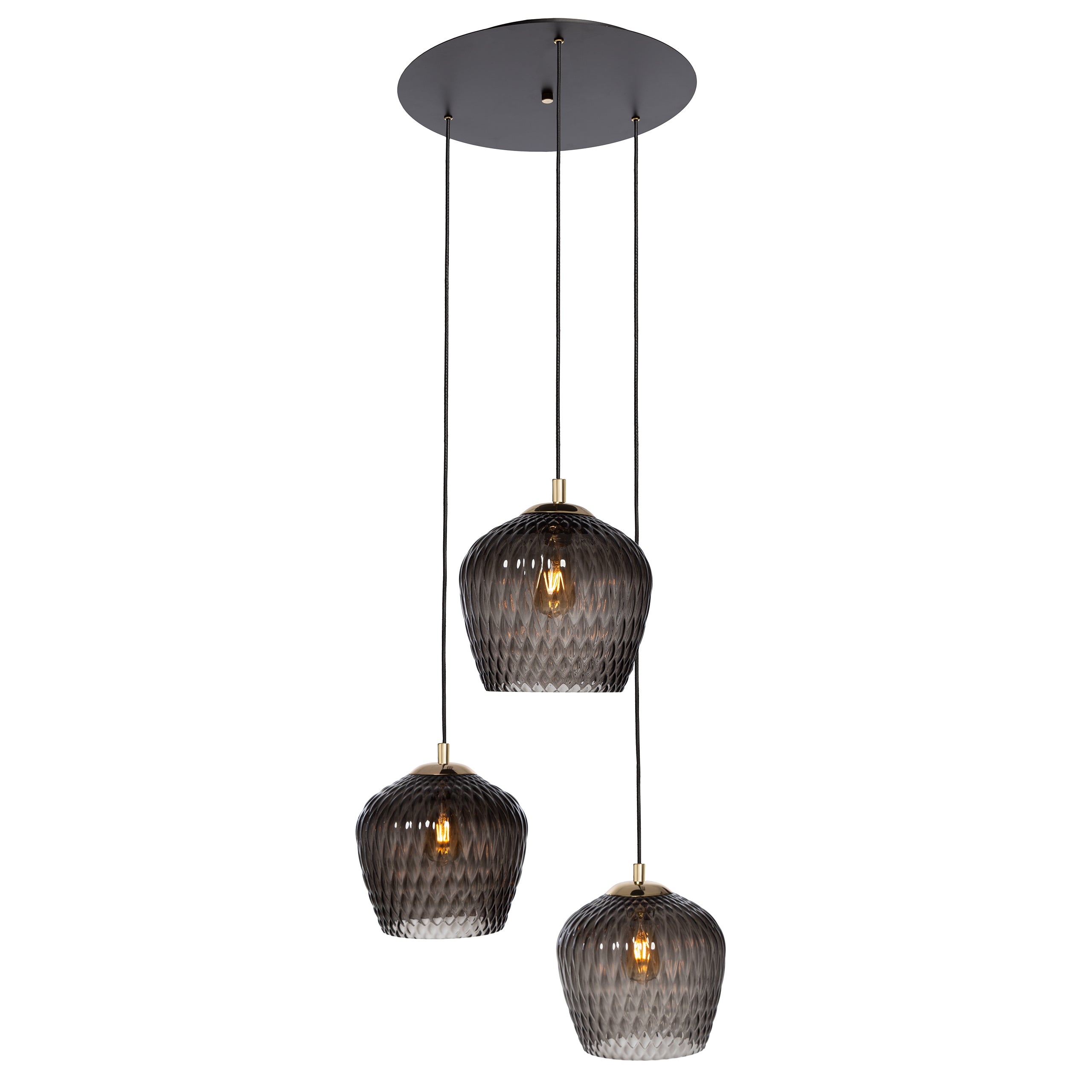 VENUS 3 graphite pendant lamp