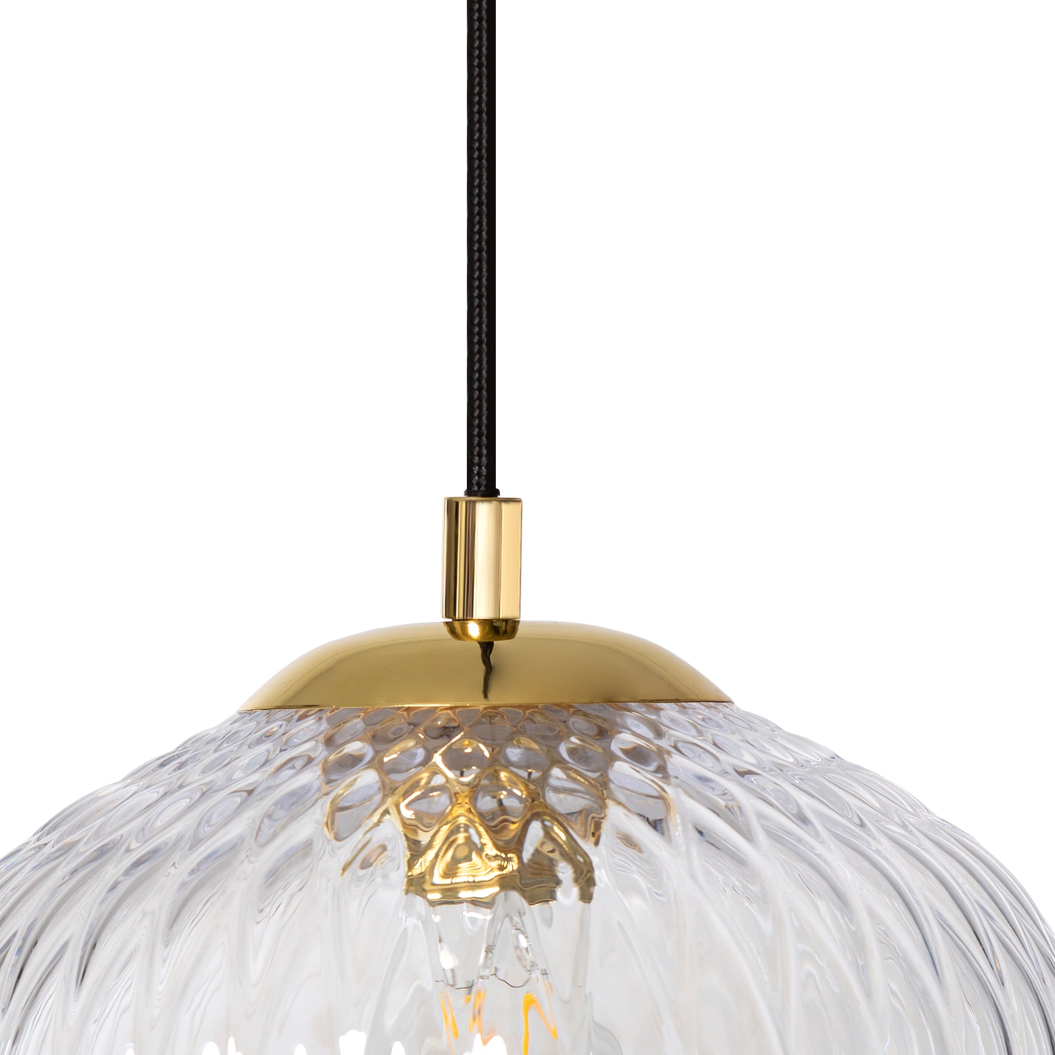 VENUS pendant lamp 3 glass shade