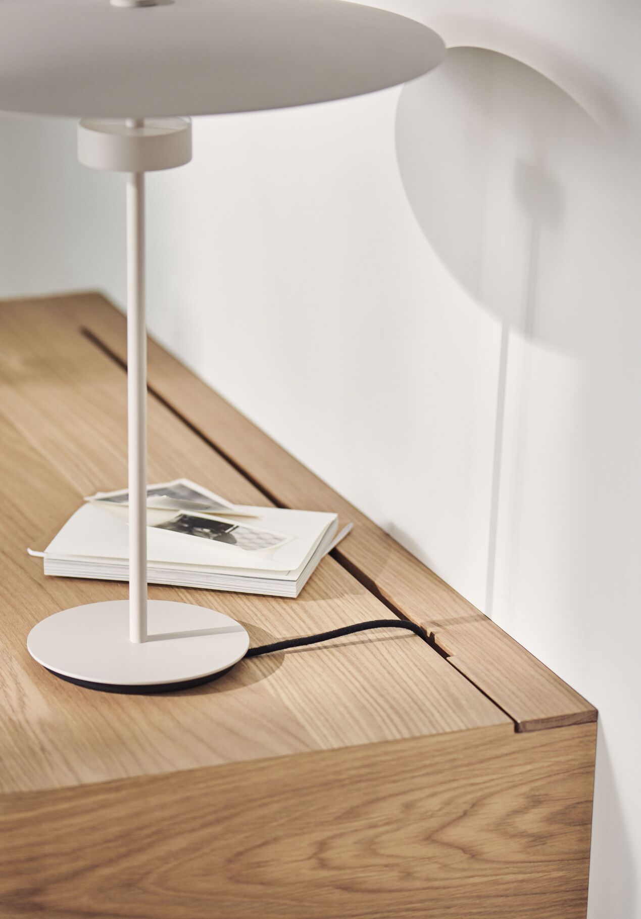 Vala Wall Desk Eichenfurnier