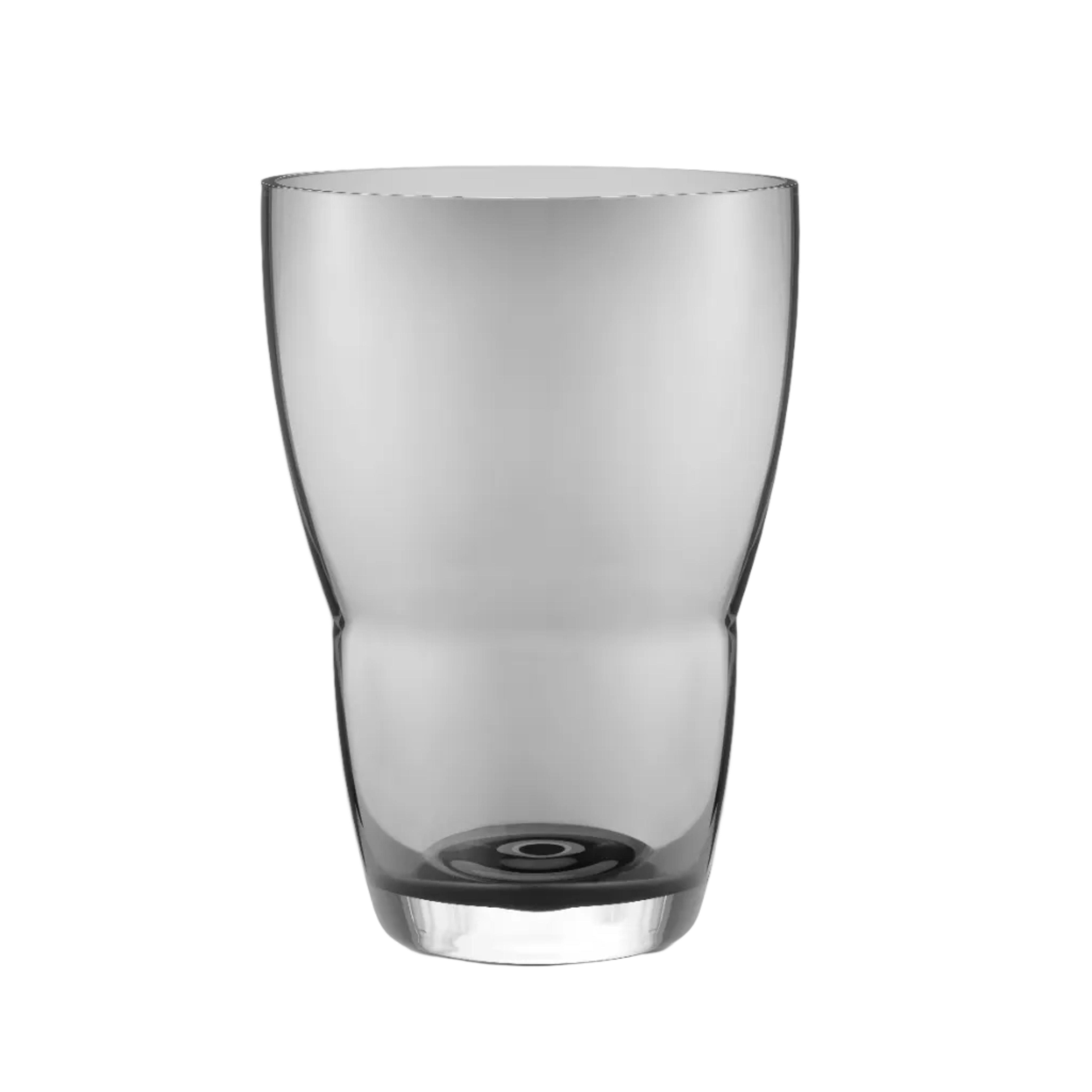 VIPP smoked glass vase