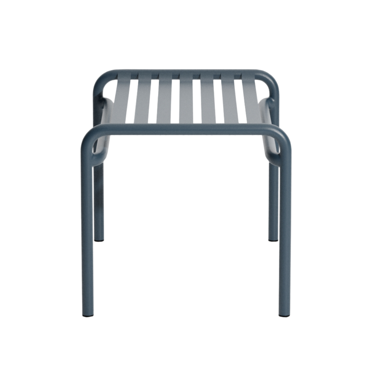 WEEK-END garden footstool in gray-blue